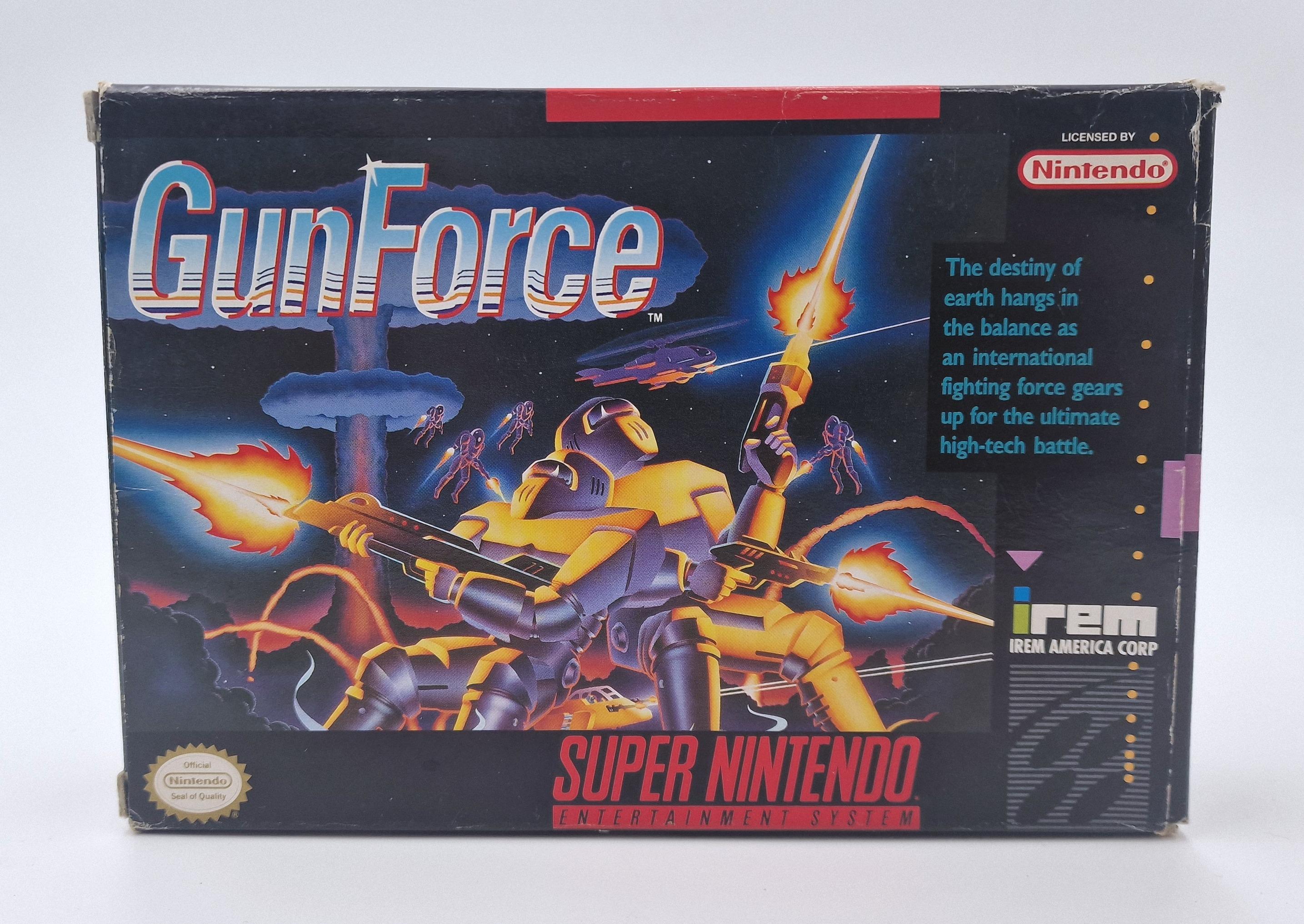 Gunforce — Nintendo SNES US