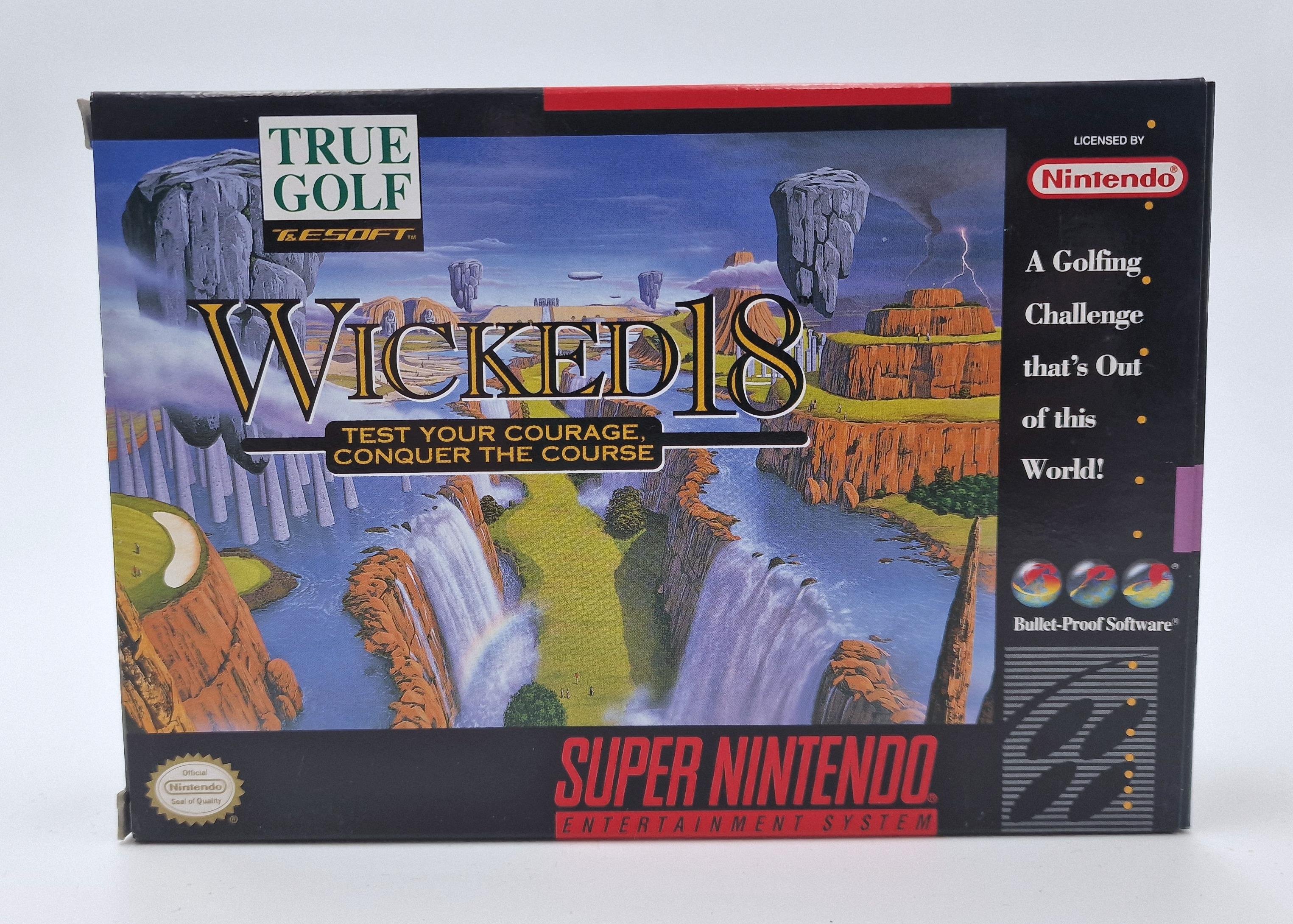 True Golf Classics: Wicked 18 — Nintendo SNES US
