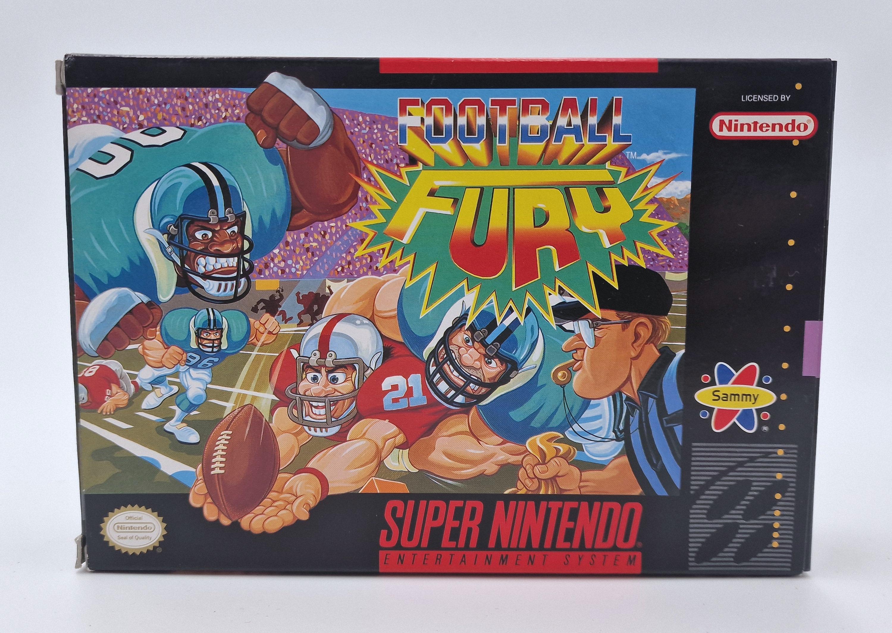 Football Fury — Nintendo SNES US