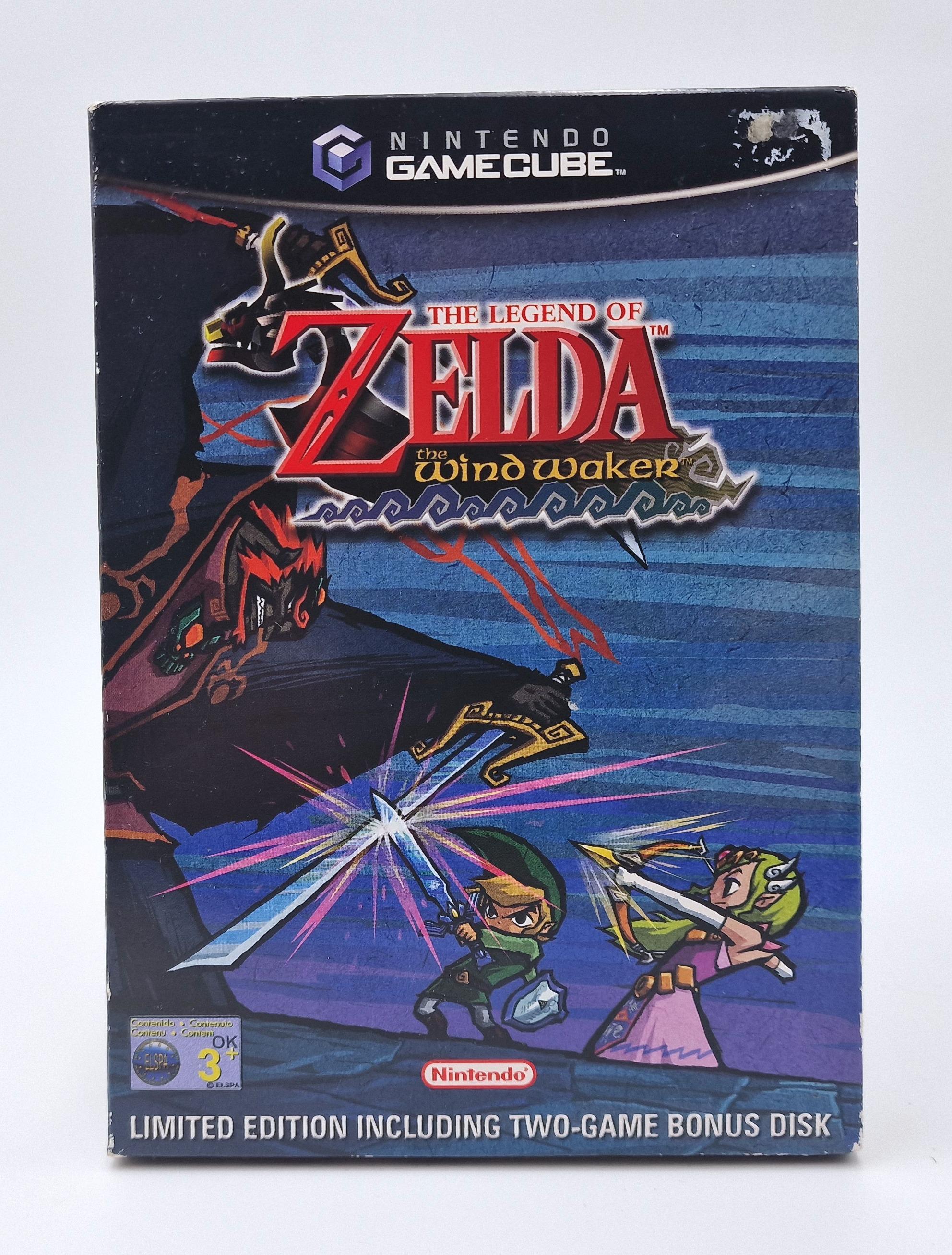 The Legend of Zelda the Wind Waker HMV Sleeve — Nintendo GameCube PAL
