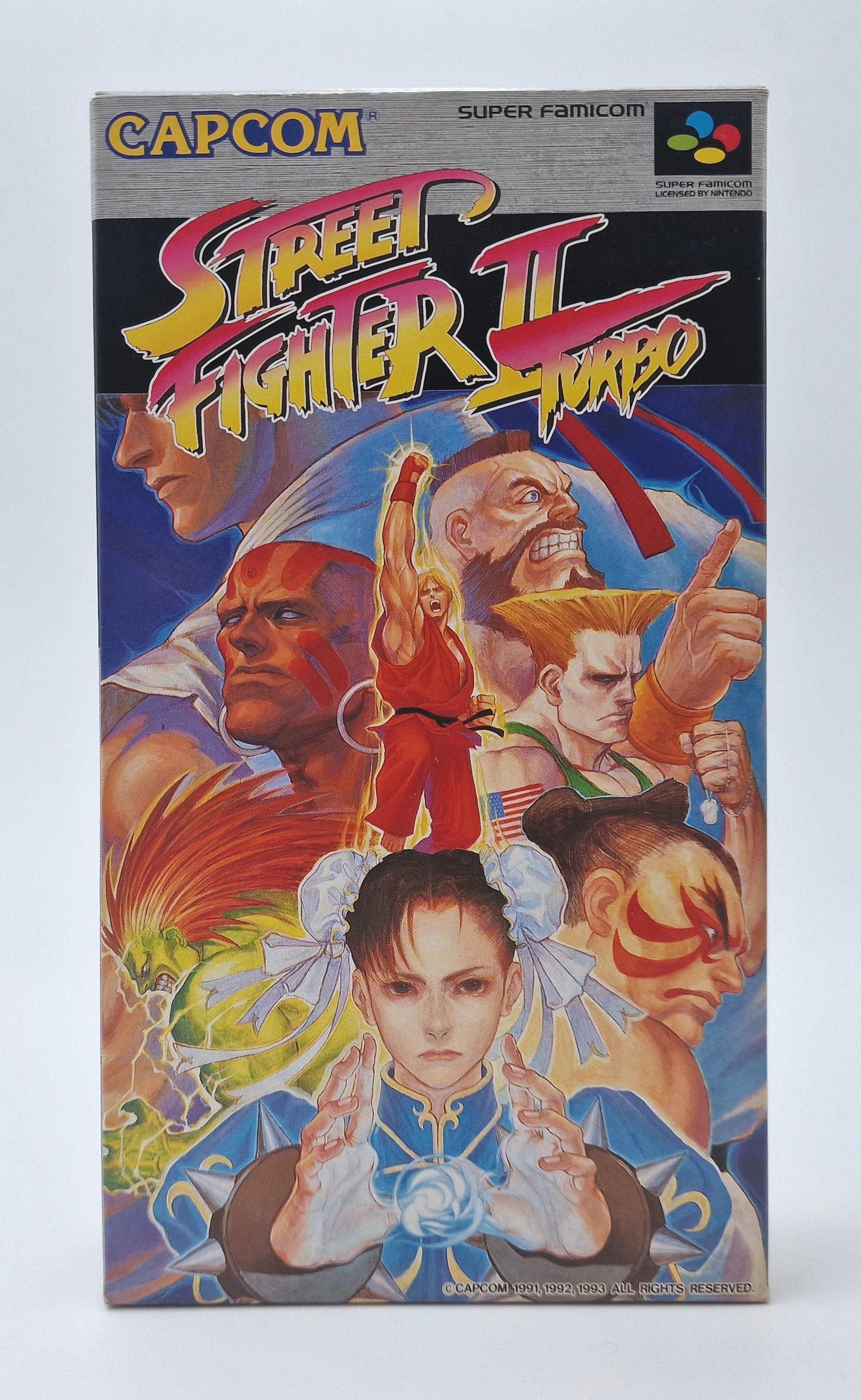 Street Fighter II Turbo — Nintendo SFC JAP