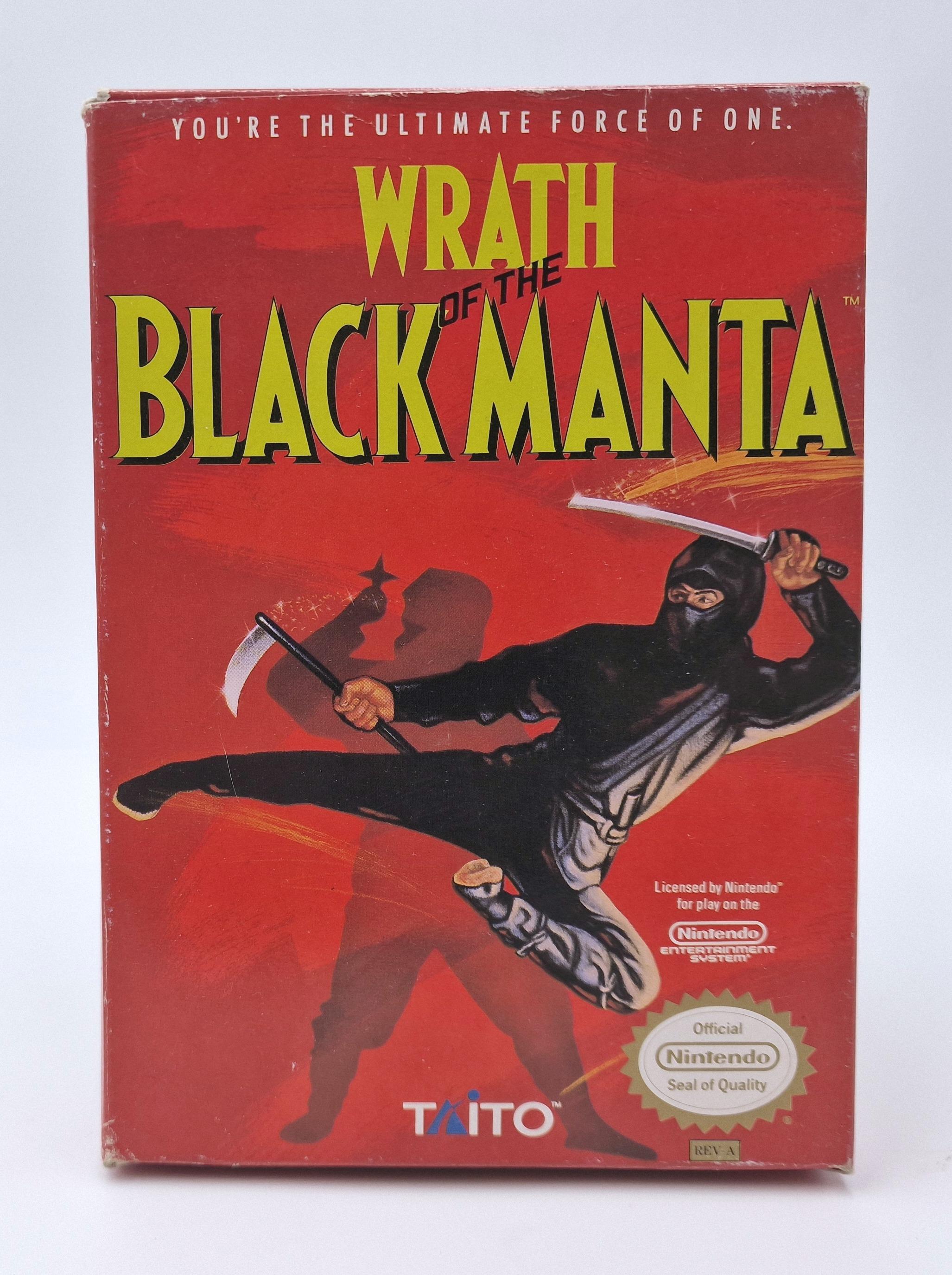 Wrath of the Black Manta — Nintendo NES / FC US