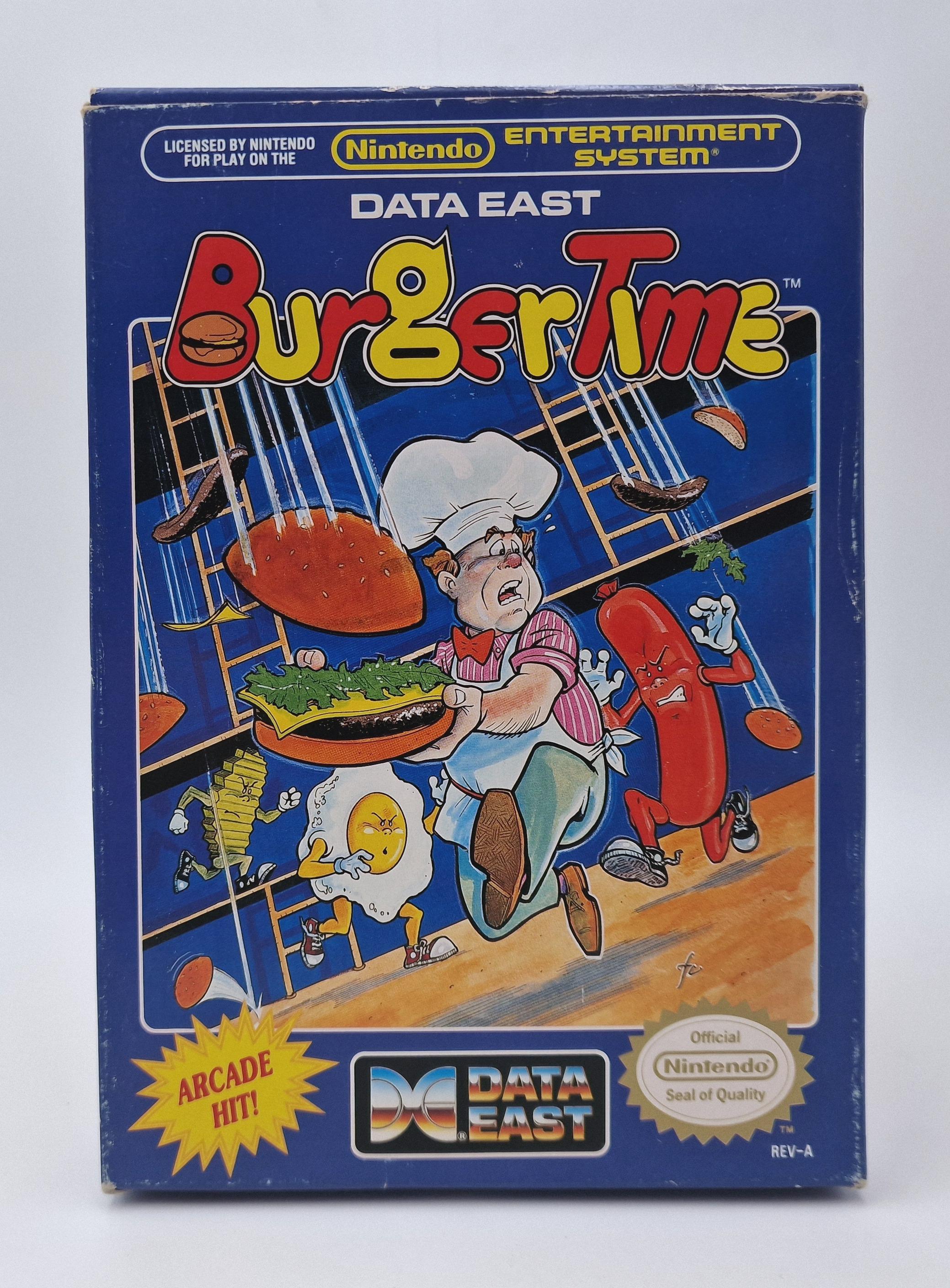 BurgerTime — Nintendo NES / FC US