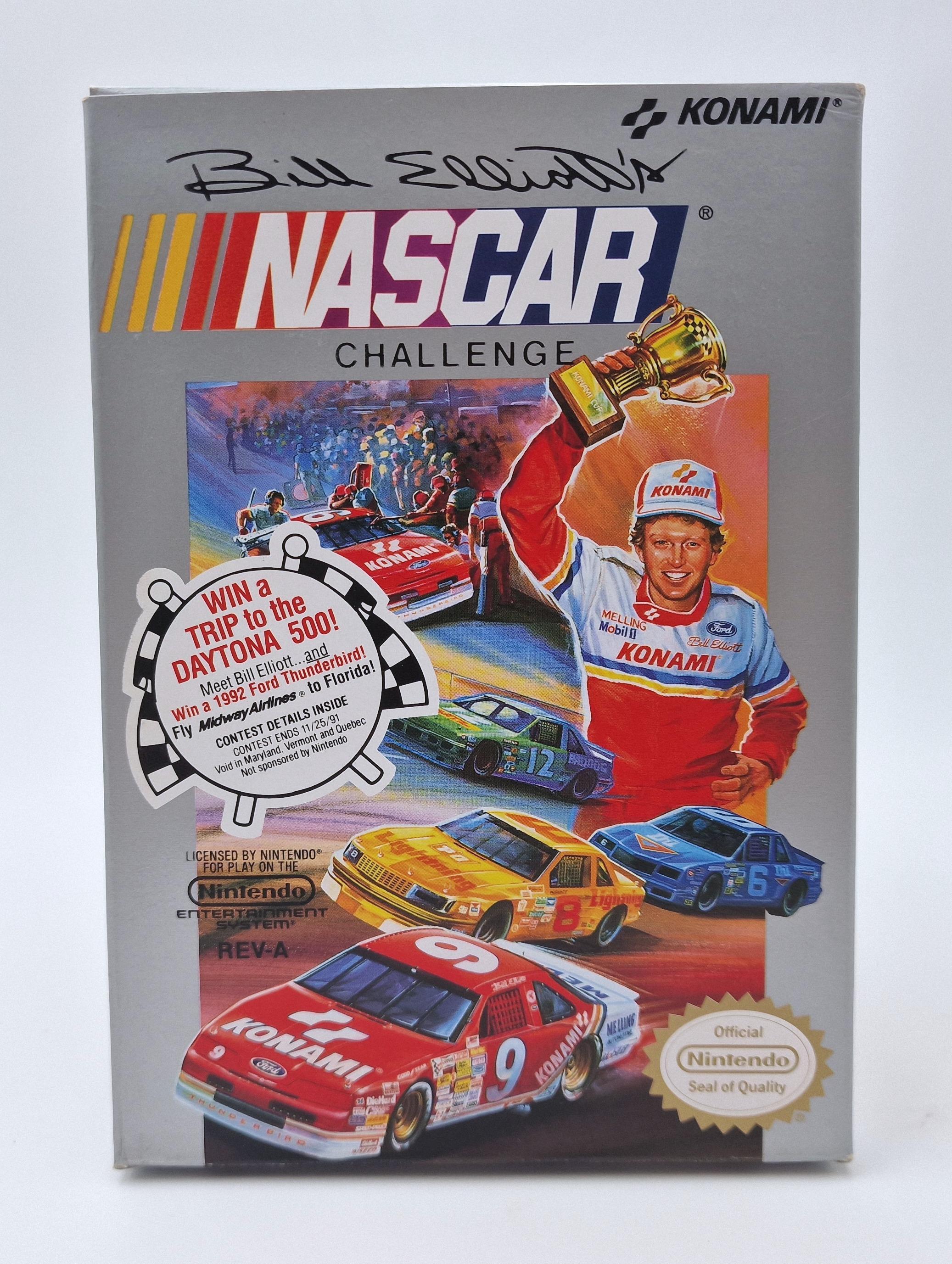 Bill Elliott's NASCAR Challenge — Nintendo NES / FC US