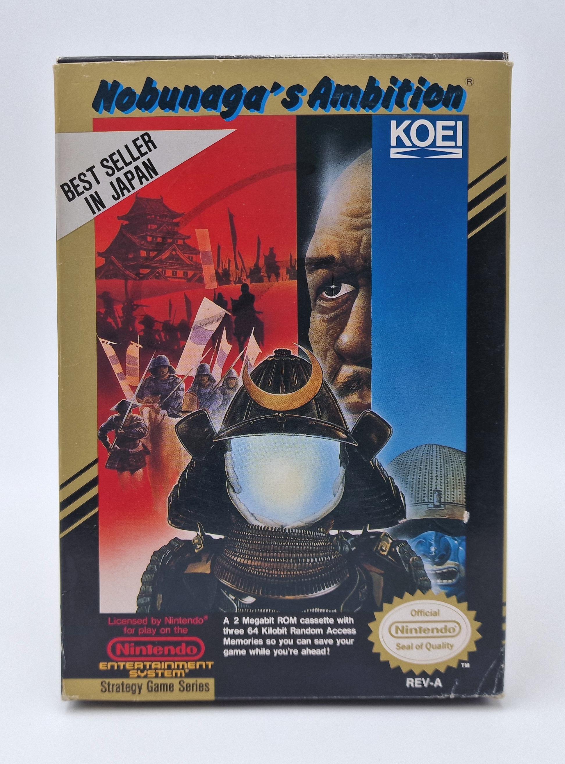 Nobunaga's Ambition — Nintendo NES / FC US
