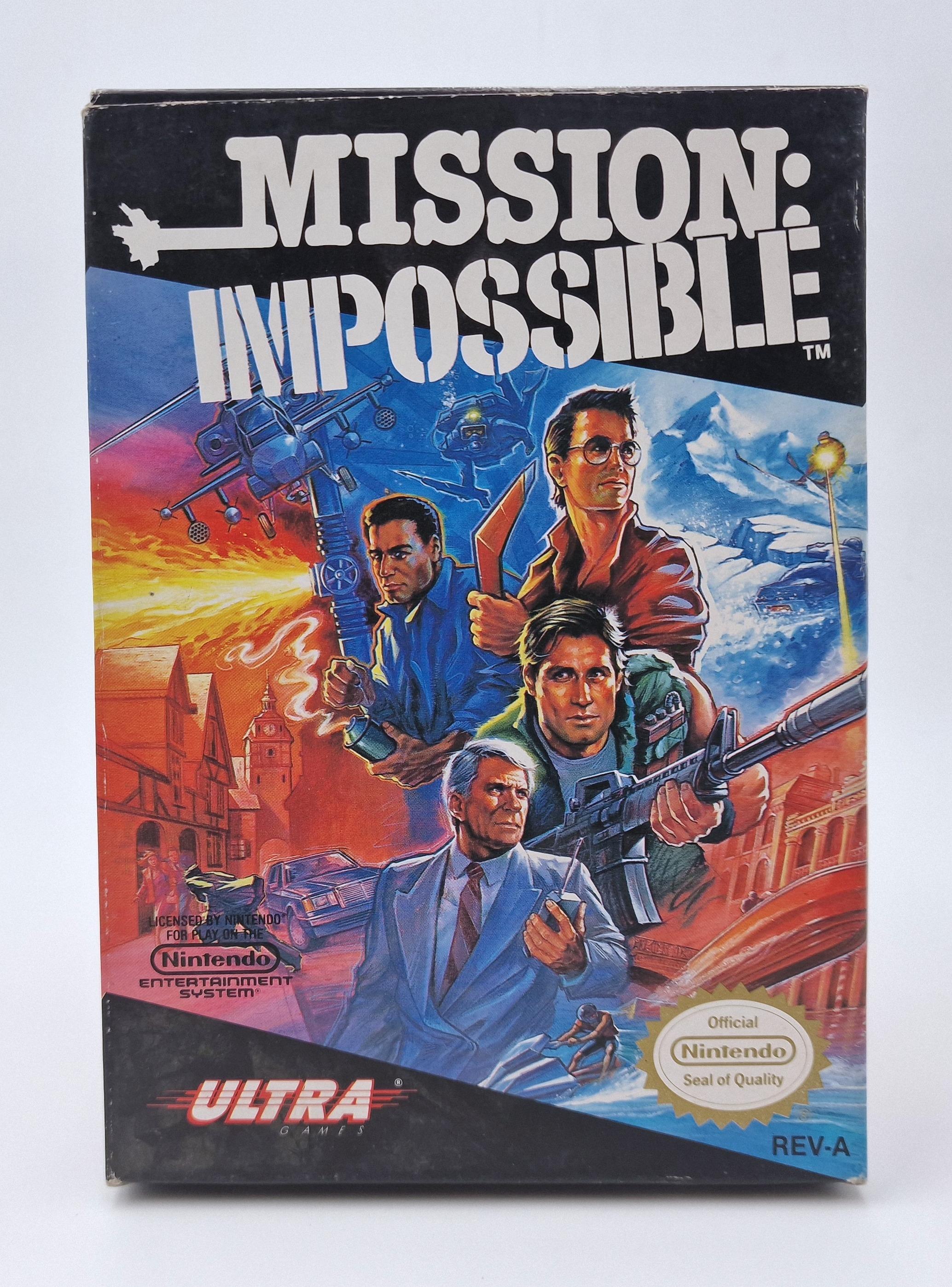 Mission: Impossible — Nintendo NES / FC US