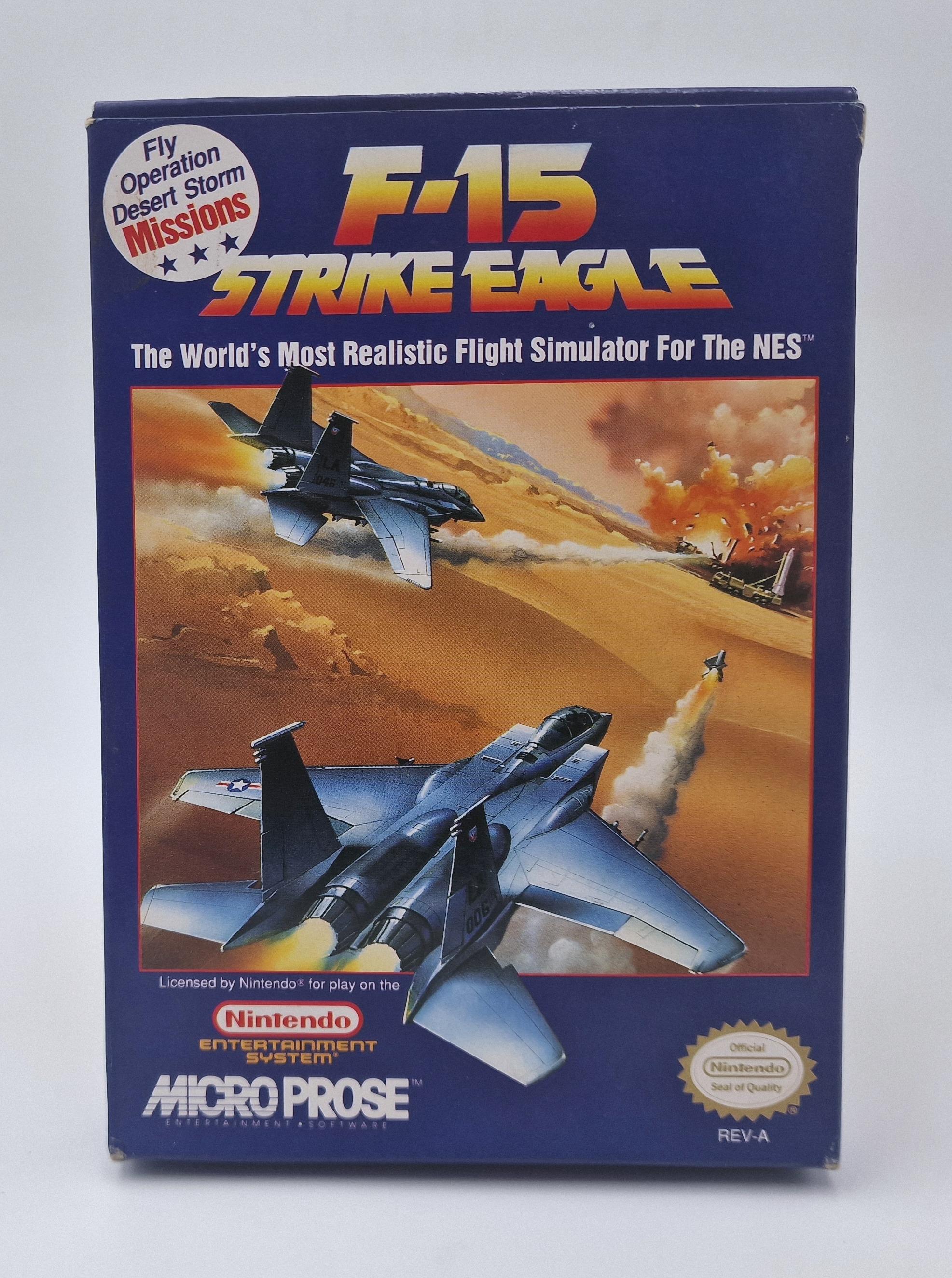 F-15 Strike Eagle — Nintendo NES / FC US
