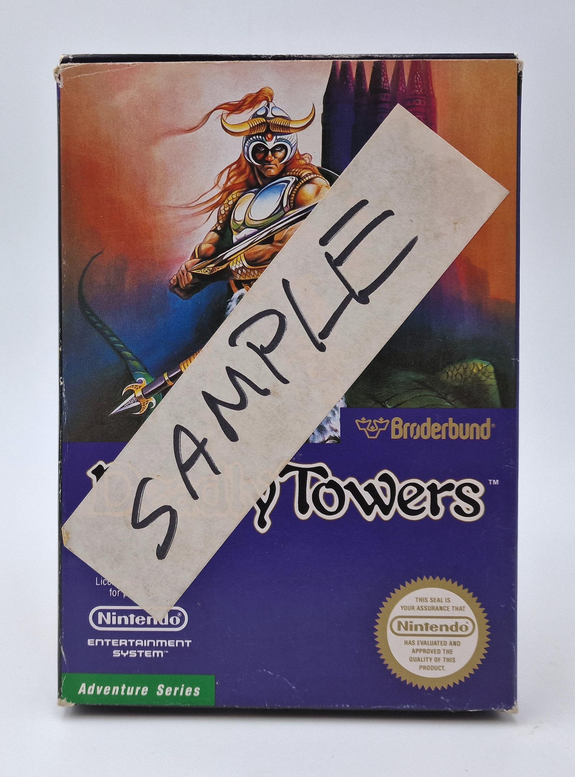 Deadly Towers — Nintendo NES / FC US