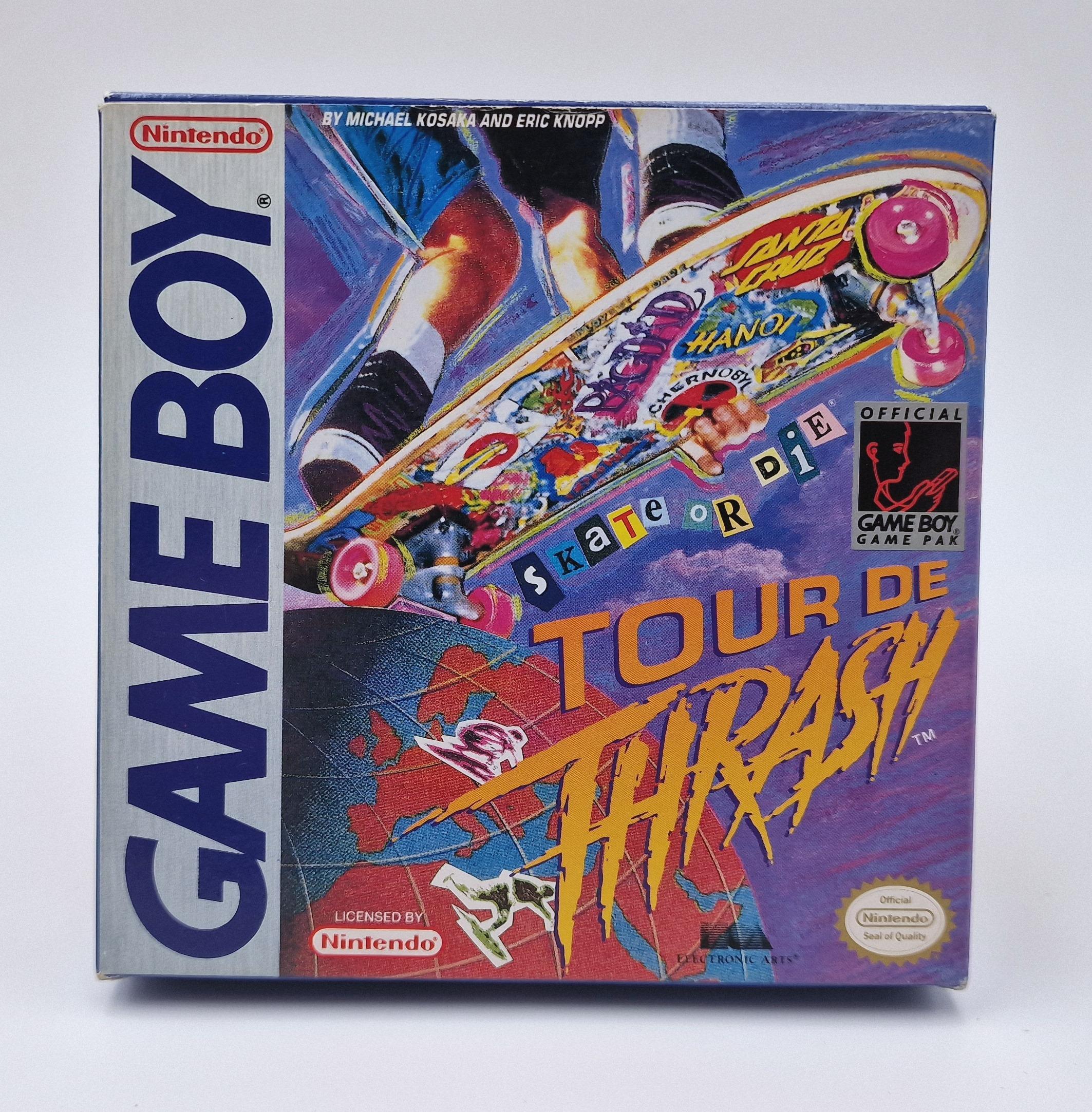 Skate or Die: Tour de Thrash — Nintendo Game Boy US