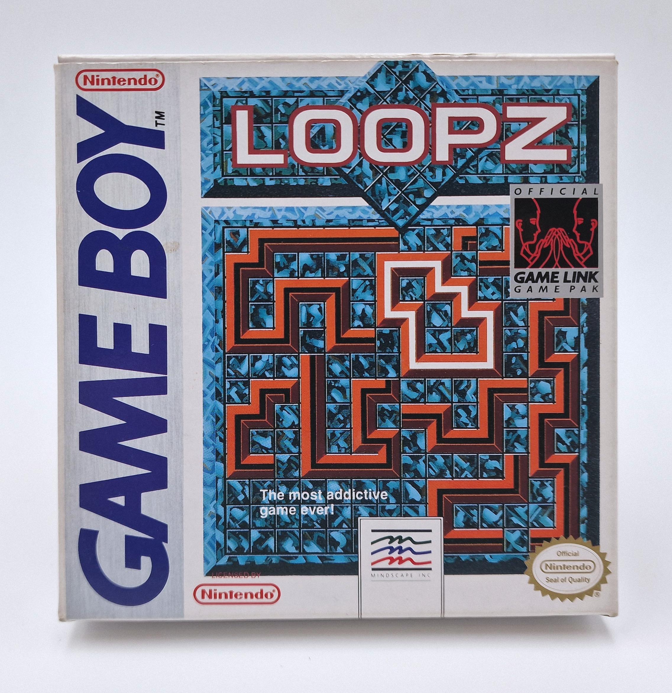 Loopz — Nintendo Game Boy US
