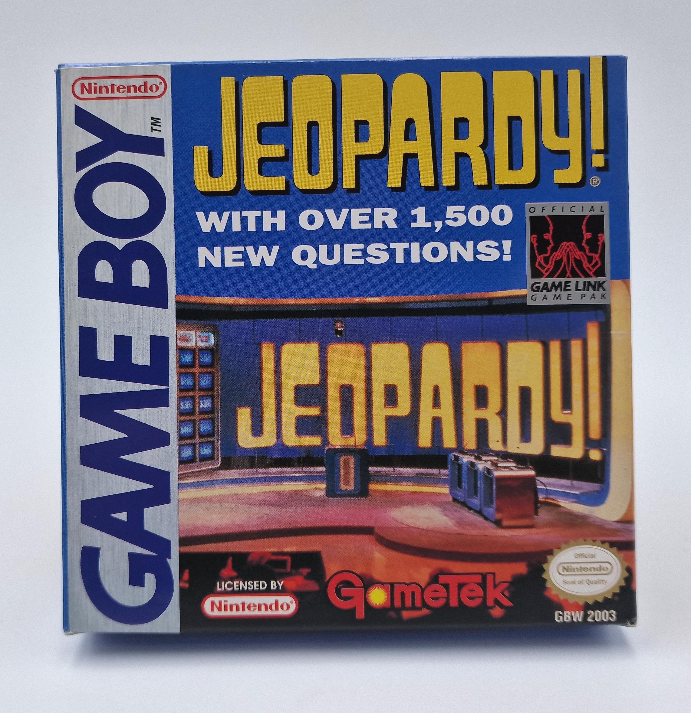 Jeopardy! — Nintendo Game Boy US