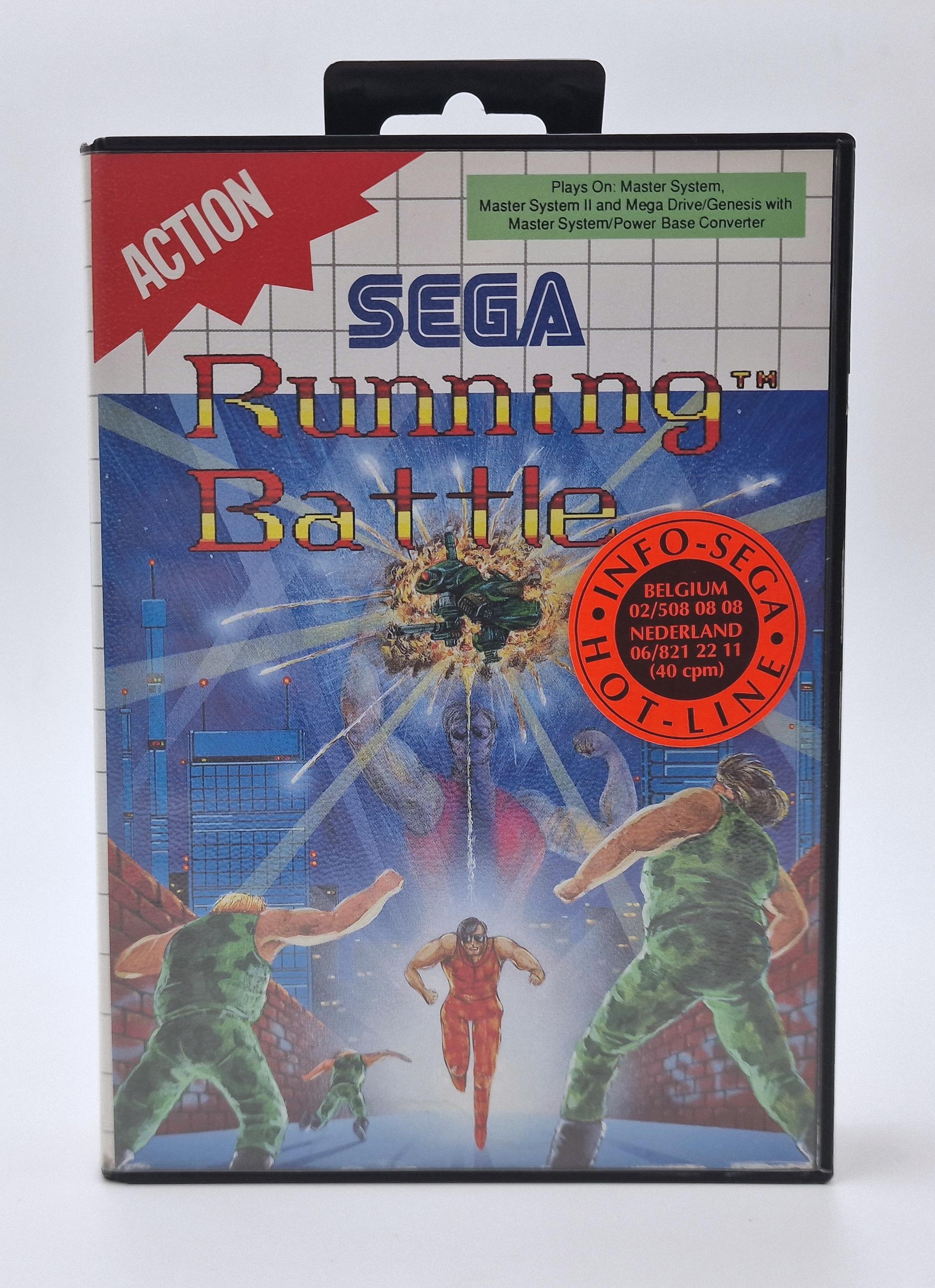 Running Battle — SEGA Master System PAL