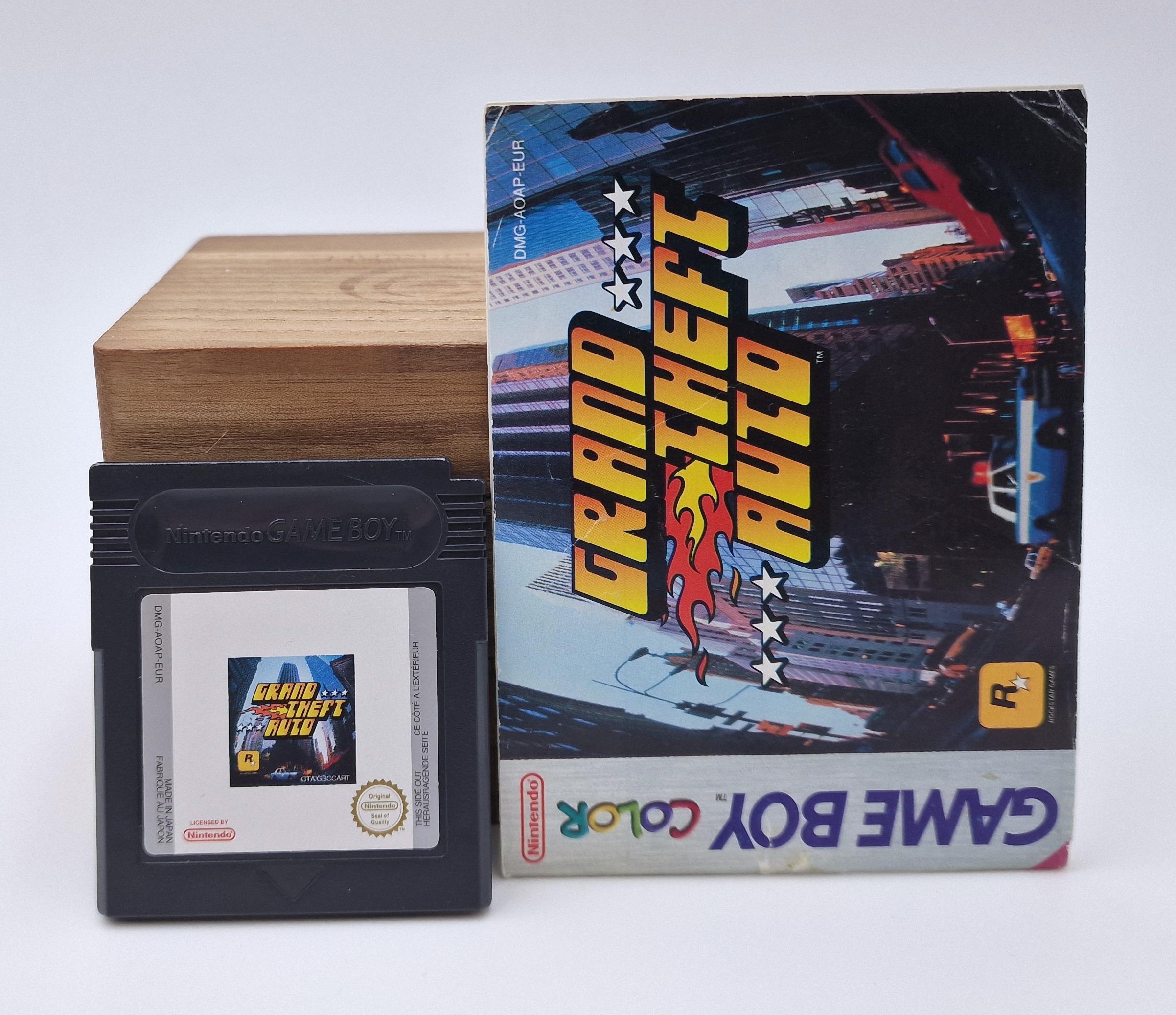 Grand Theft Auto GTA — Nintendo Game Boy PAL