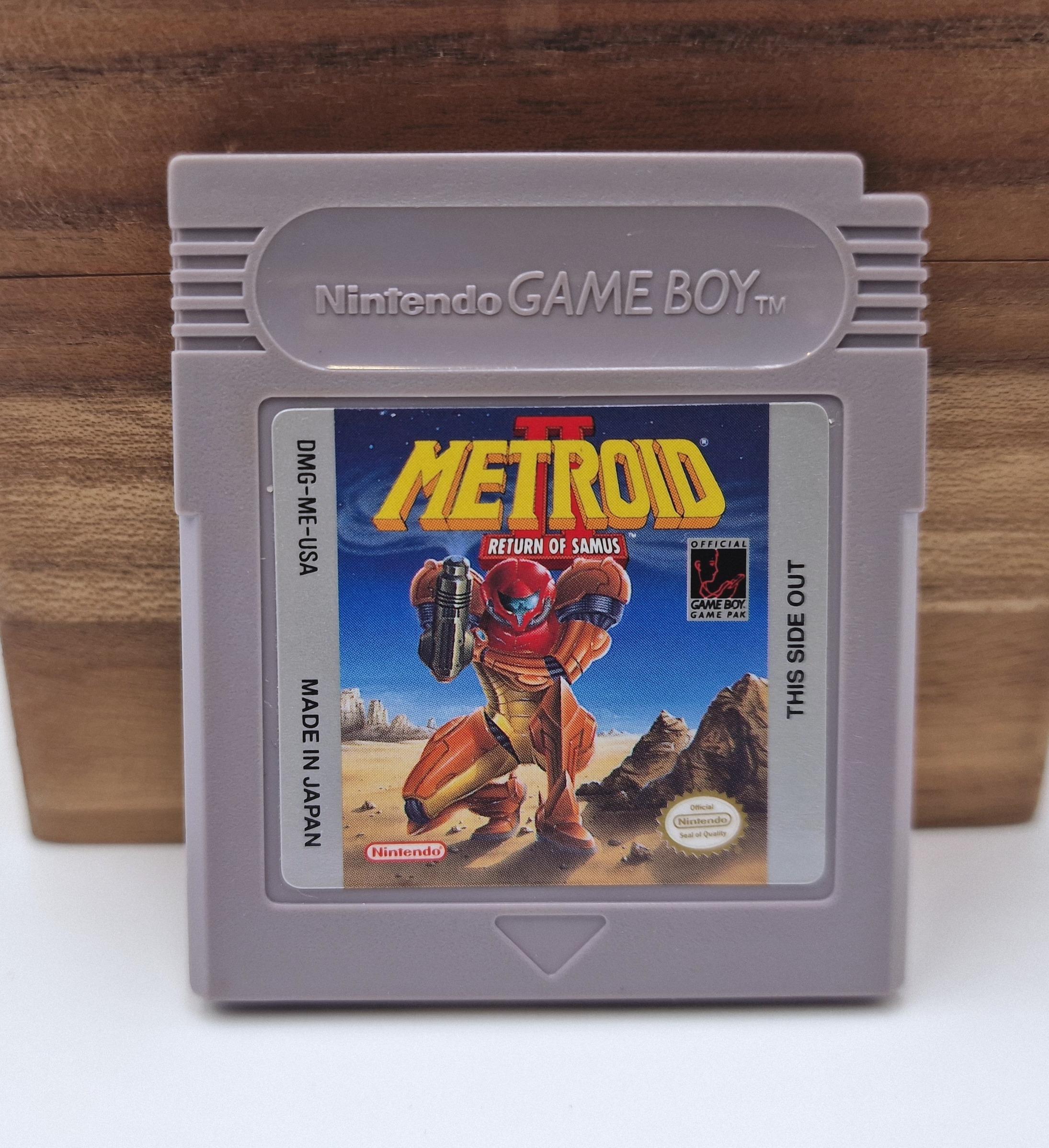 Metroid II Samus Returns — Nintendo Game Boy US