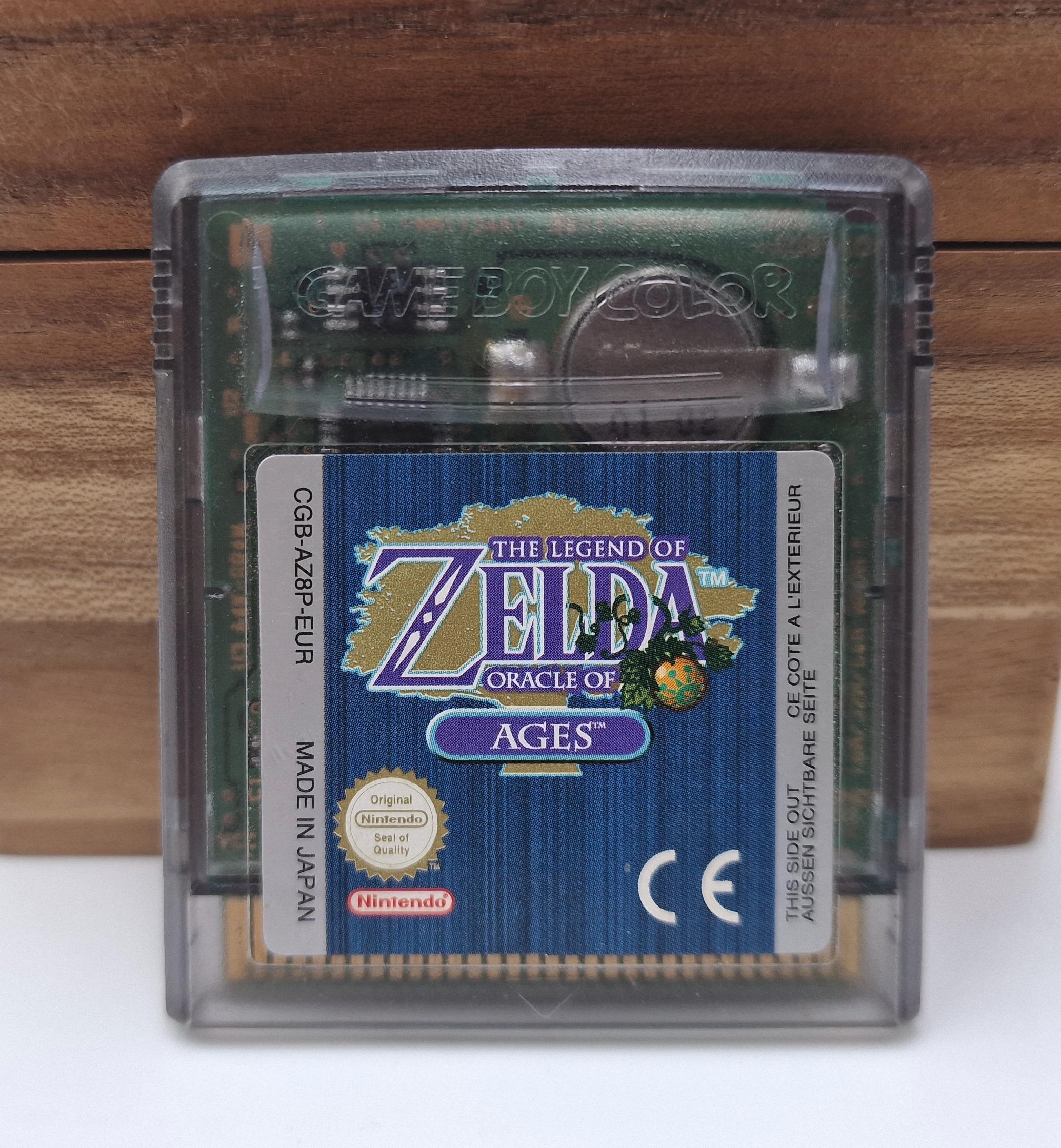 The Legend of Zelda Oracle of Ages — Nintendo Game Boy PAL