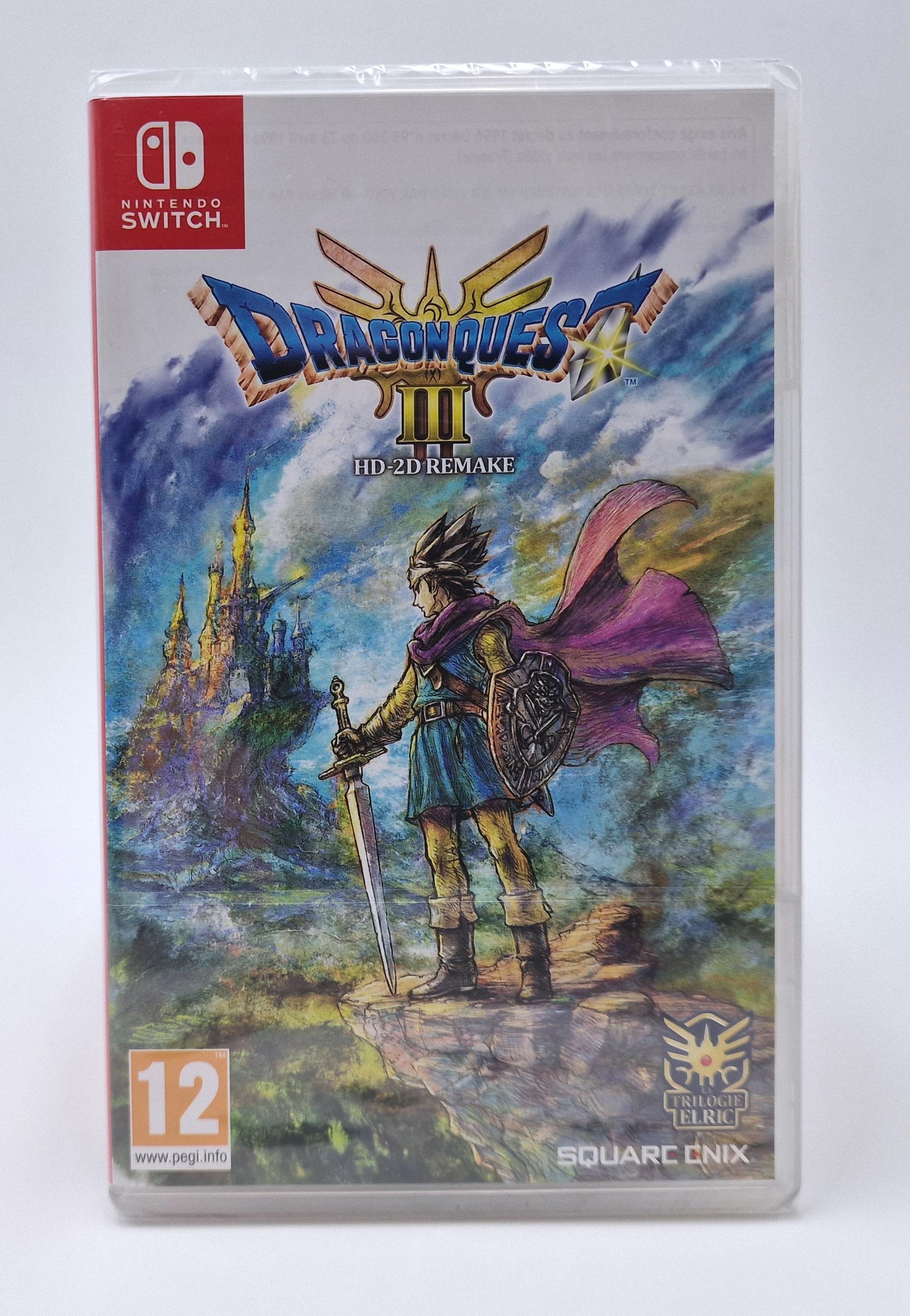 Dragon Quest III HD-2D Remake — Nintendo Switch PAL (Europe)