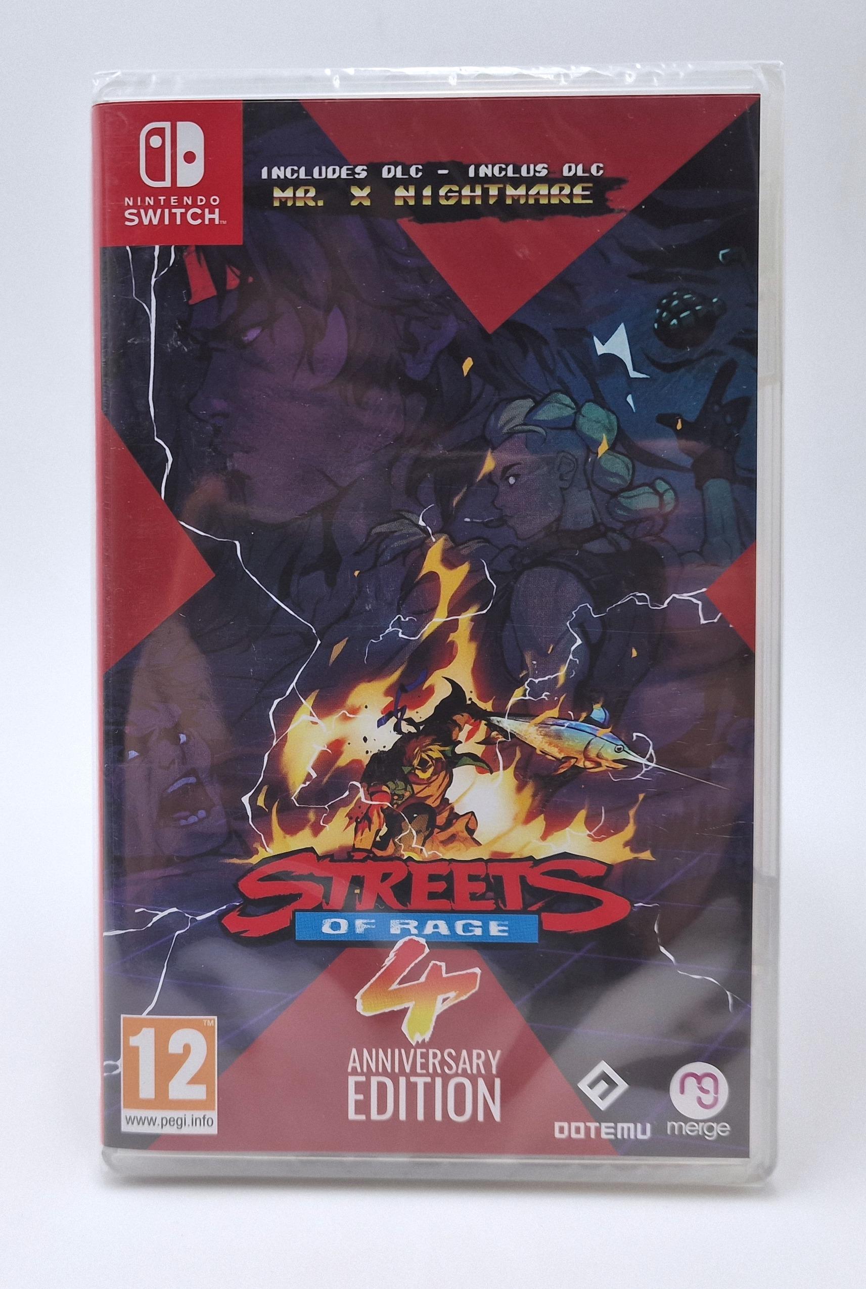 Streets of Rage 4 Anniversary Edition — Nintendo Switch PAL (Europe)