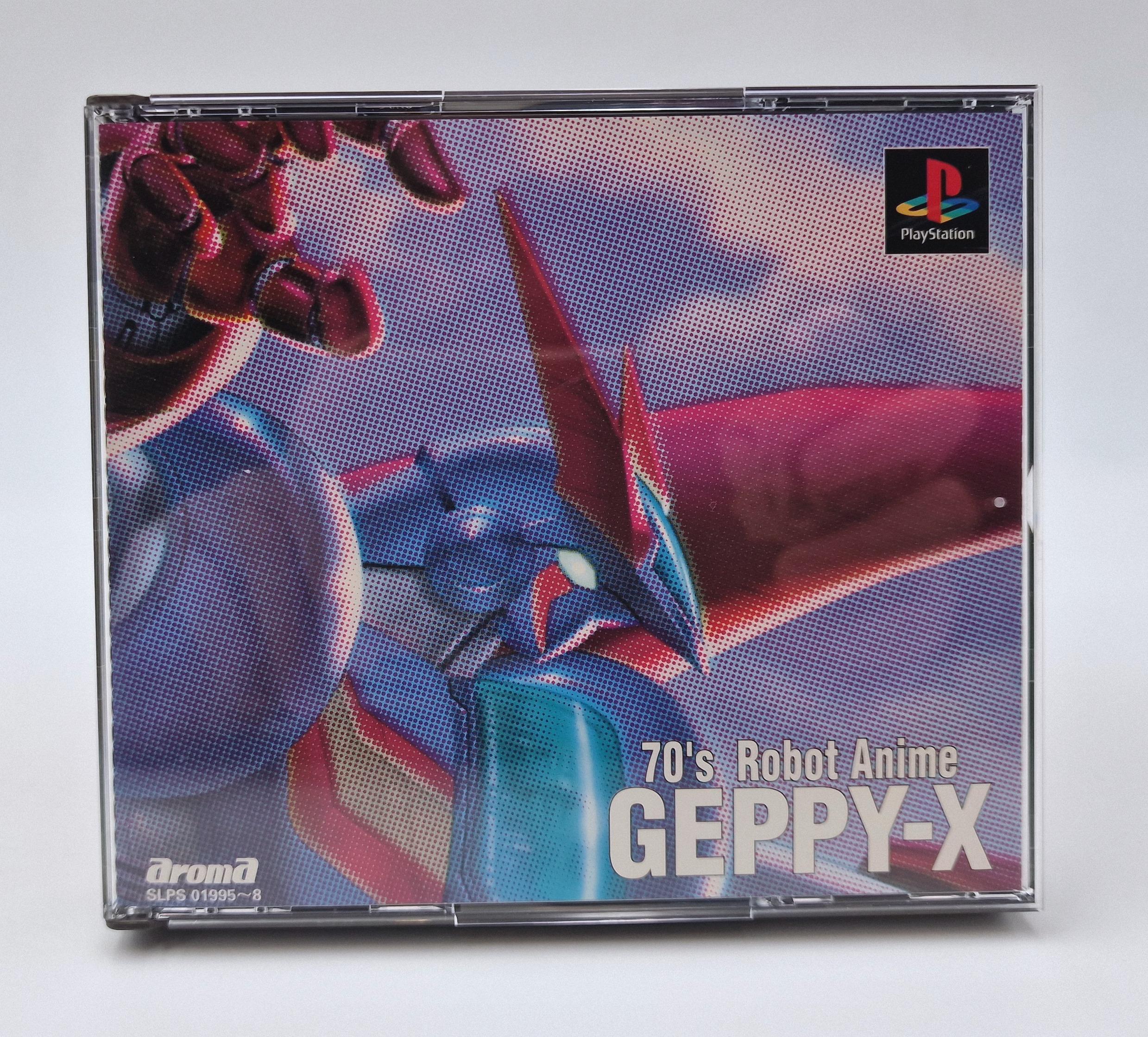 70's Robot Anime Geppy-X — Sony PS1 JAP