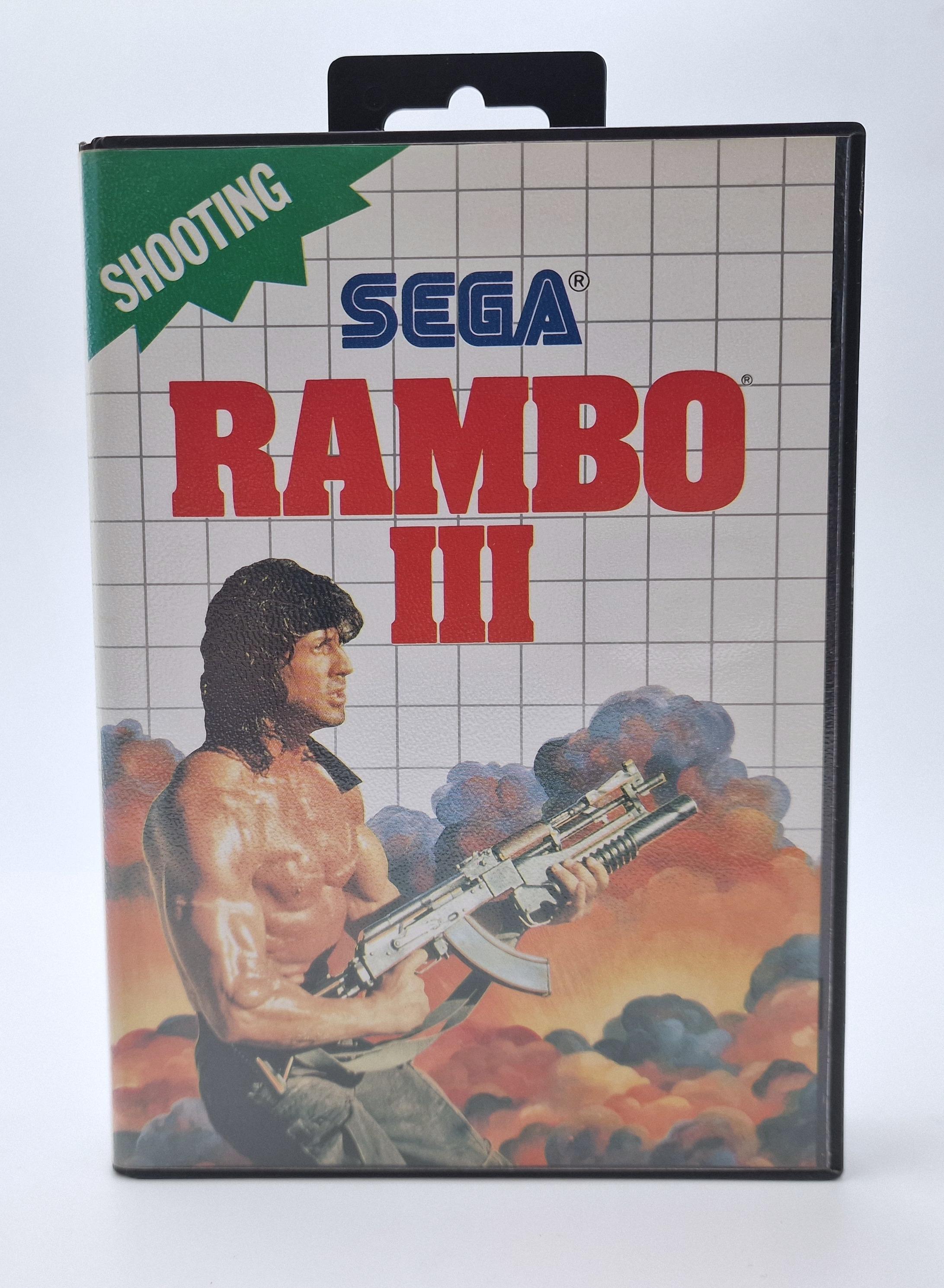 Rambo III — SEGA Master System PAL