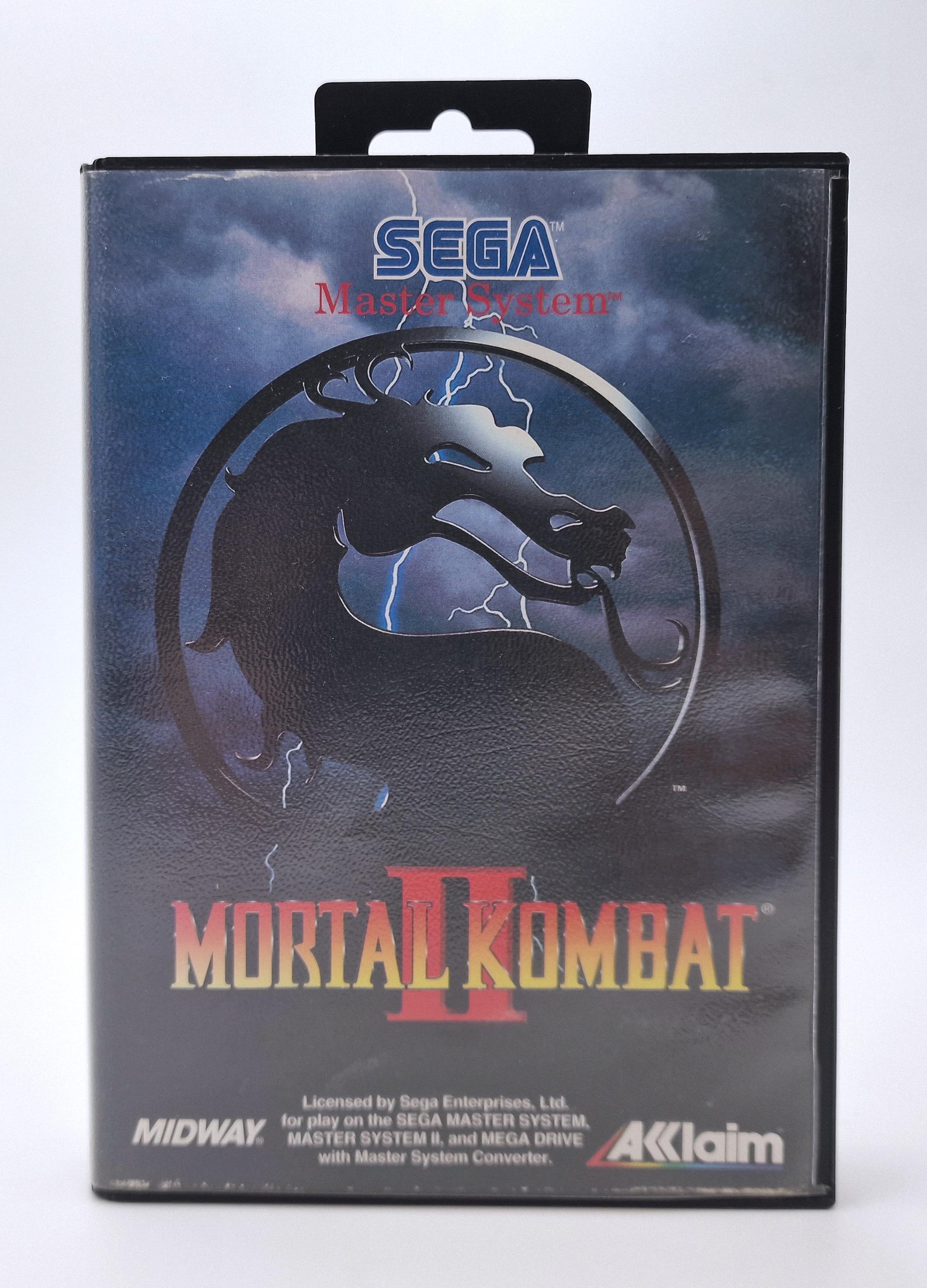 Mortal Kombat II — SEGA Master System PAL