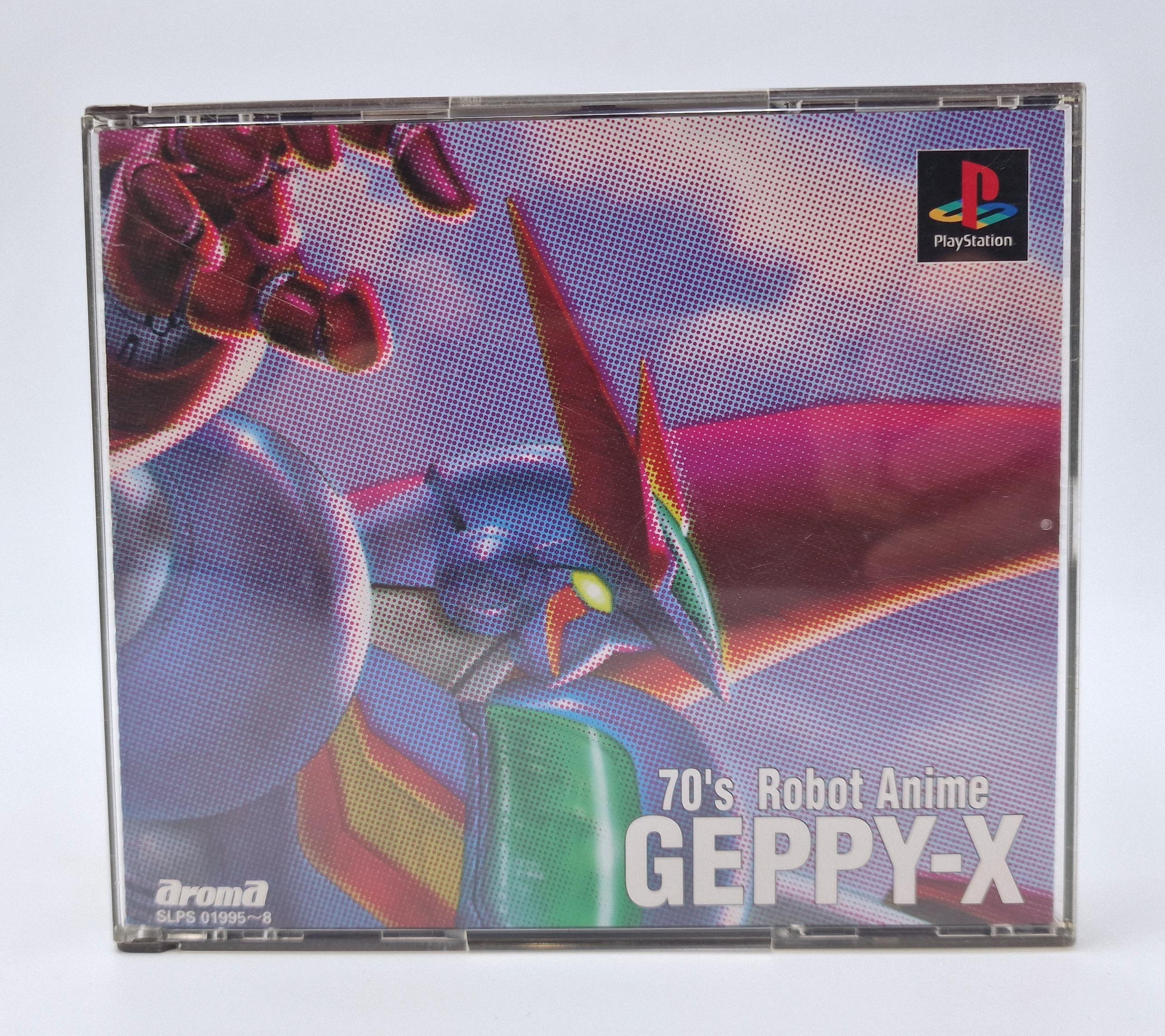 70's Robot Anime Geppy-X — Sony PS1 JAP
