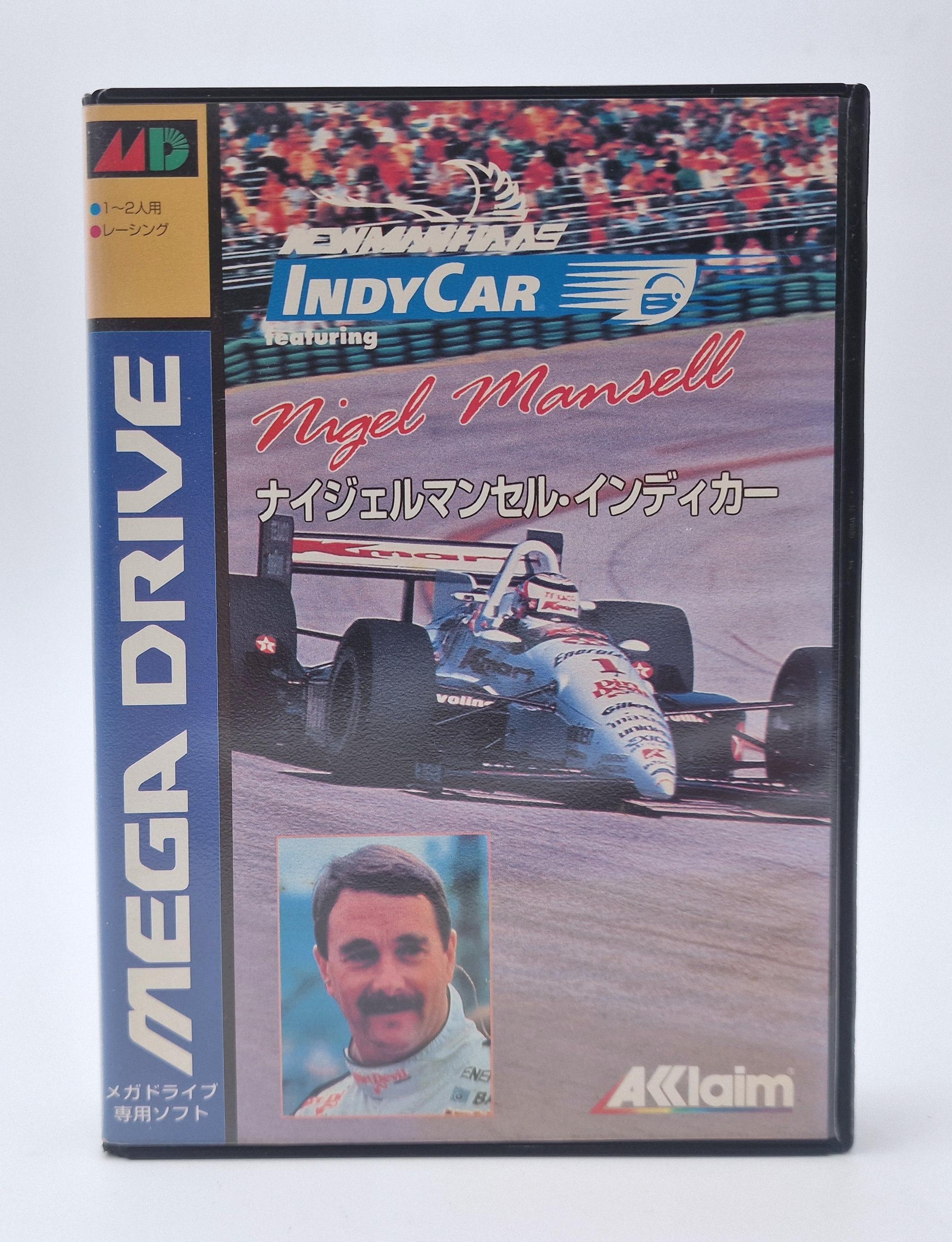 Newman/Haas IndyCar featuring Nigel Mansell — SEGA Megadrive JAP
