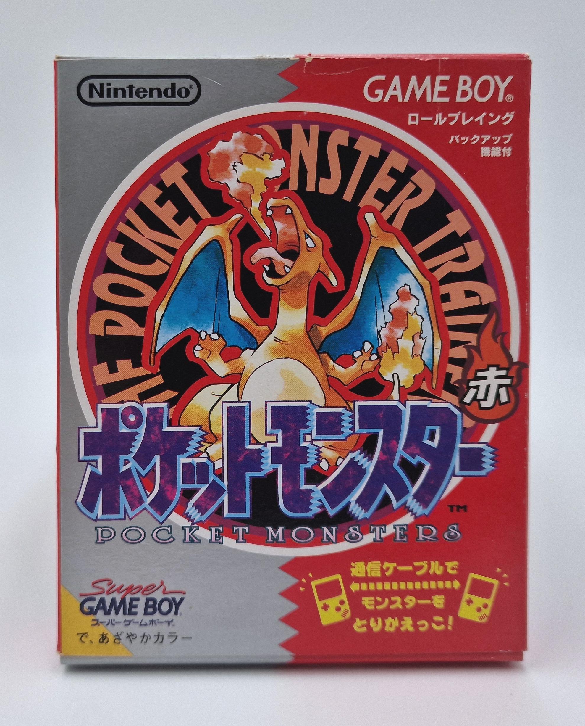 Pokémon Version Rouge — Nintendo Game Boy JAP