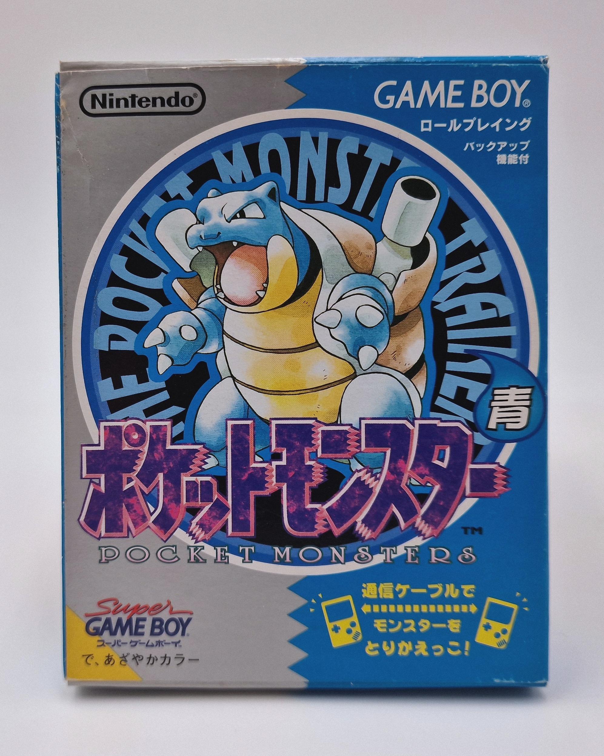 Pokémon Version Bleu — Nintendo Game Boy JAP