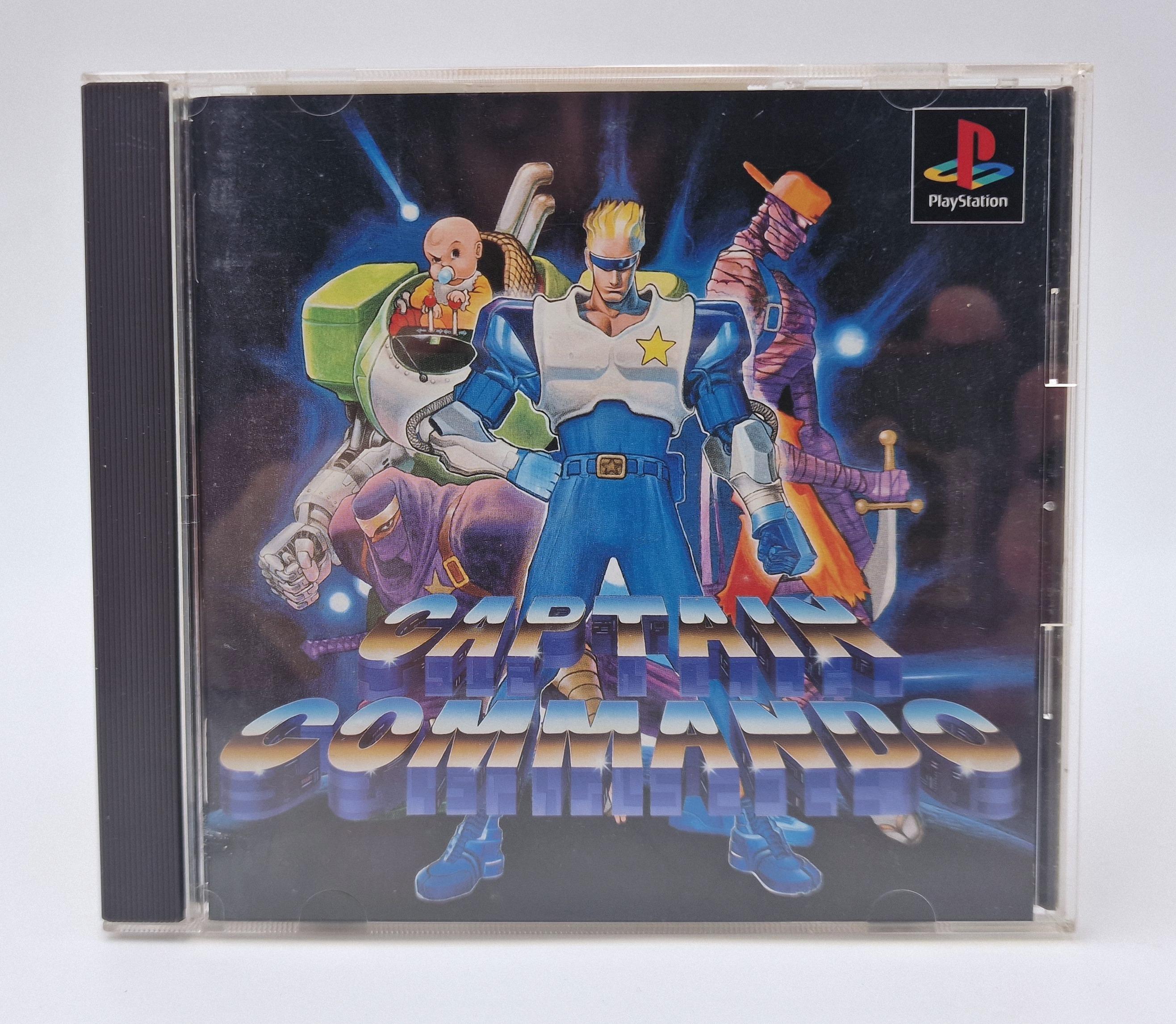 Captain Commando — Sony PS1 JAP