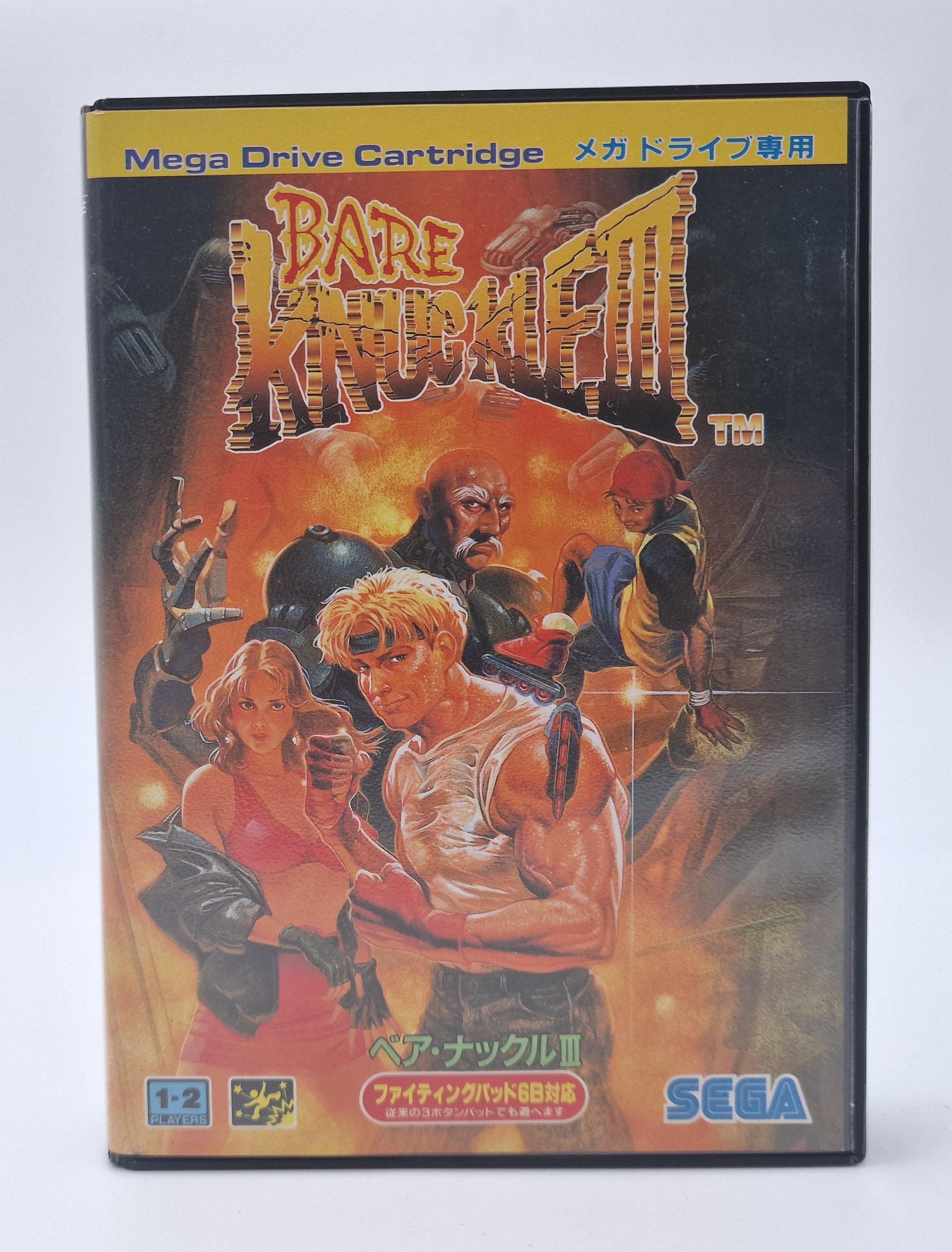Bare Knuckle III Streets of Rage 3 — SEGA Megadrive JAP