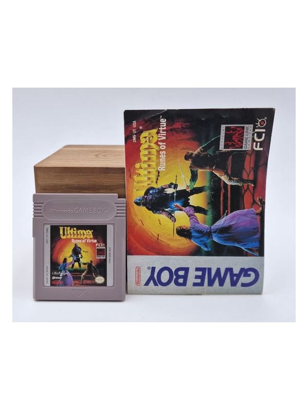 Ultima: Runes of Virtue — Nintendo Game Boy US
