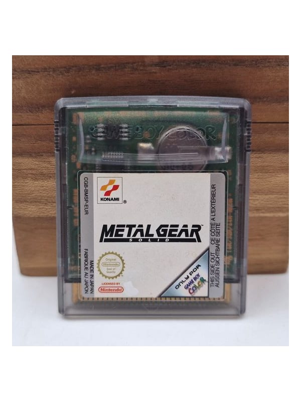 Metal Gear Solid — Nintendo Game Boy PAL