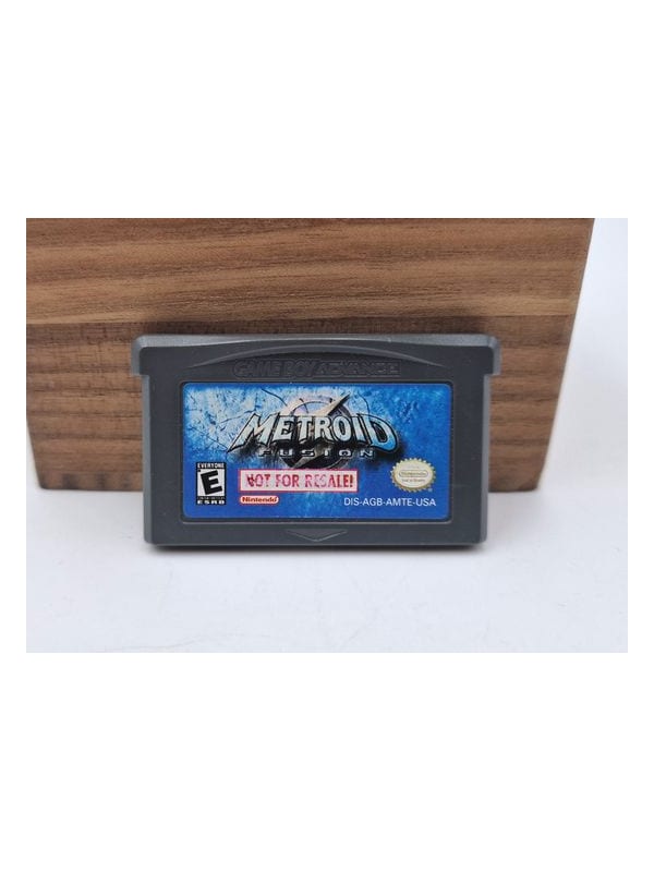 Metroid Fusion Not for Resale — Nintendo GBA US