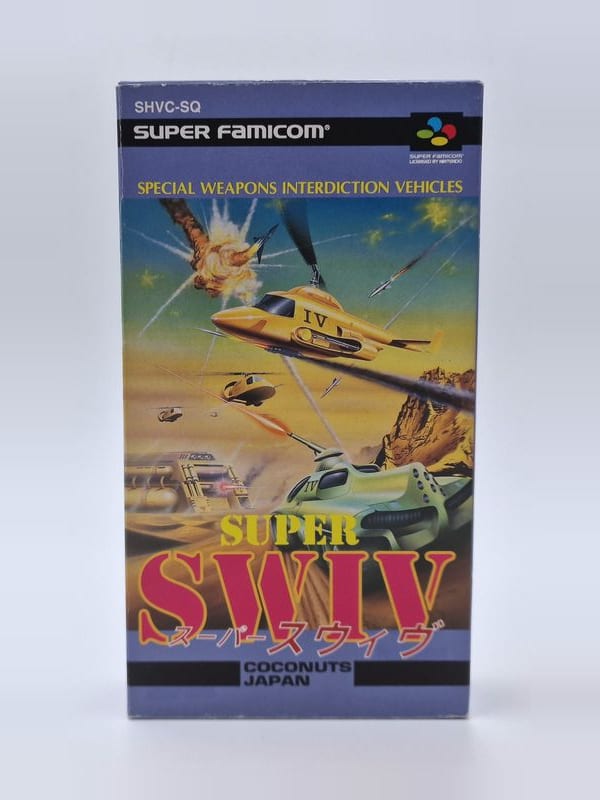 Super SWIV — Nintendo SFC JAP