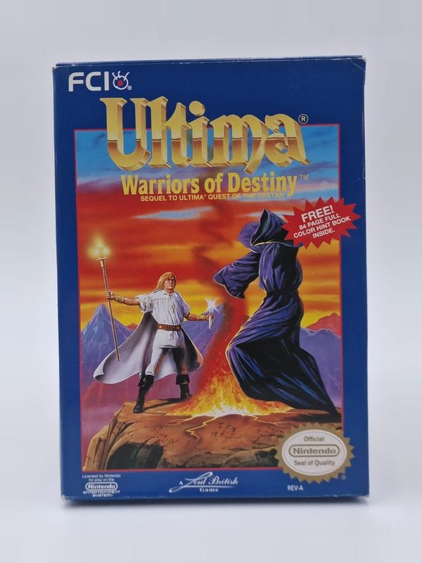Ultima: Warriors of Destiny — Nintendo NES / FC US (vendu)