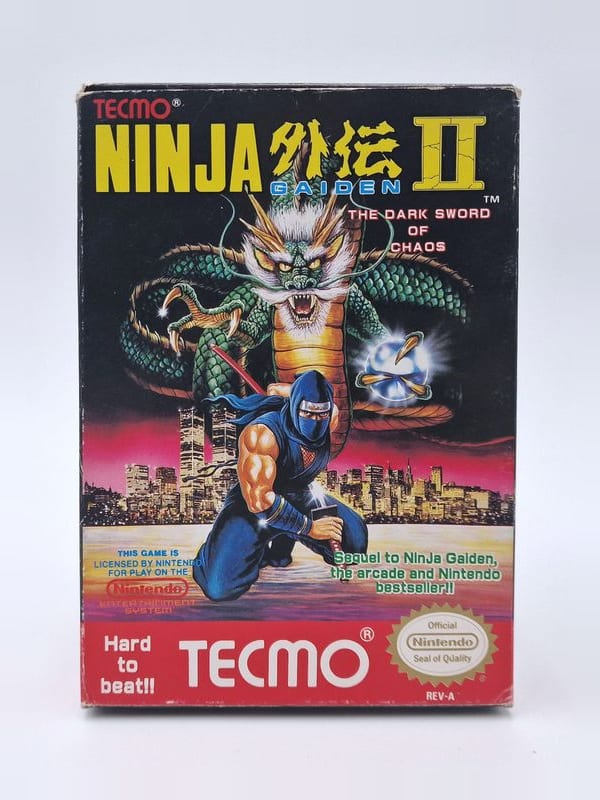 Ninja Gaiden II: The Dark Sword of Chaos — Nintendo NES / FC US (vendu)