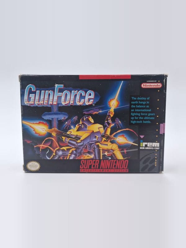 Gunforce — Nintendo SNES US