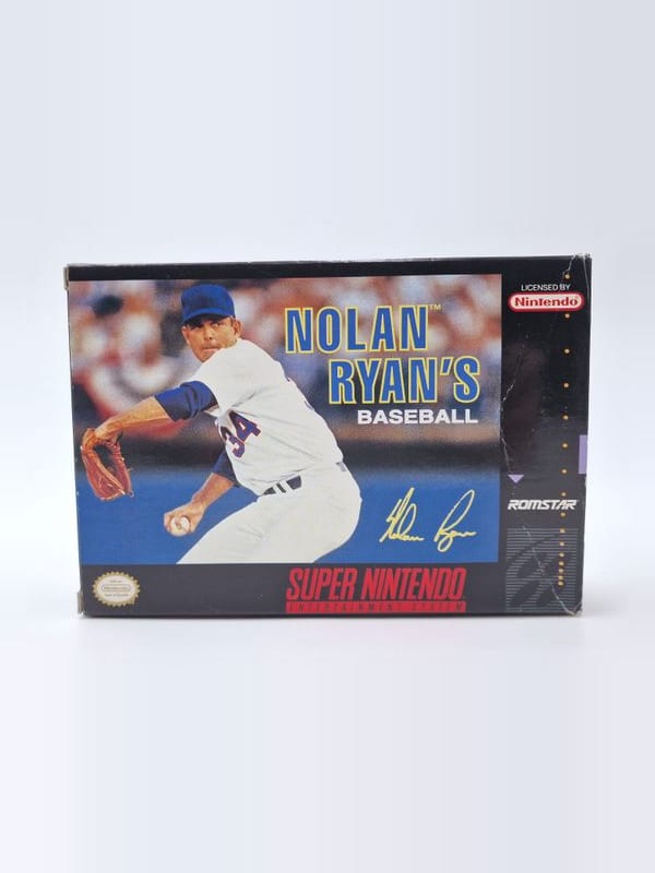 Nolan Ryan's Baseball — Nintendo SNES US