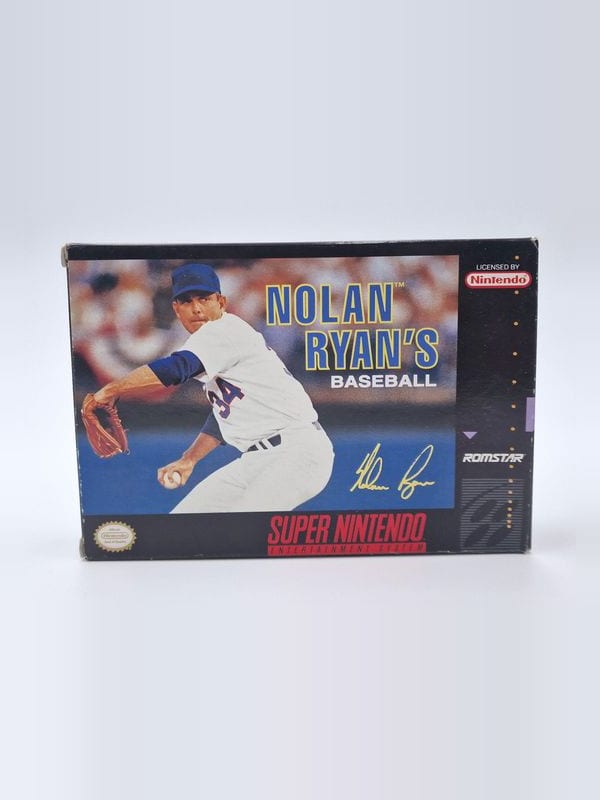 Nolan Ryan's Baseball — Nintendo SNES US (vendu)