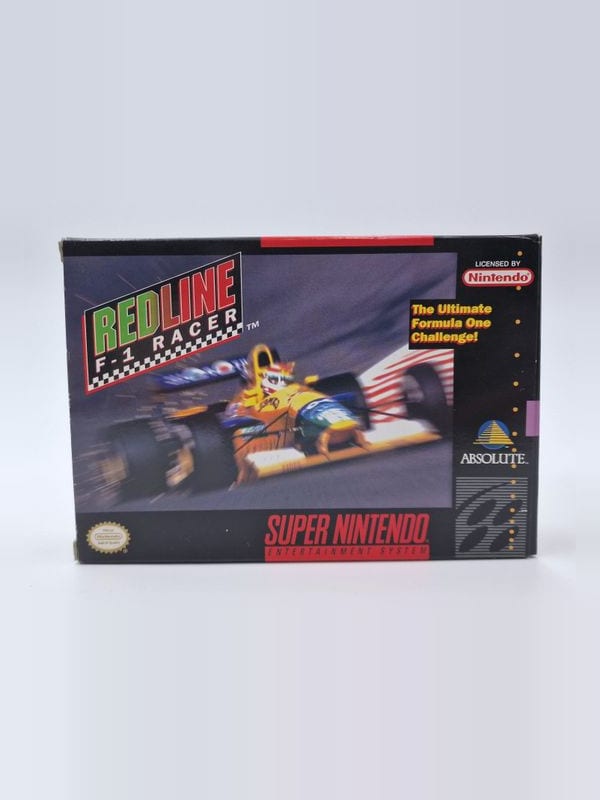 Redline F-1 Racer — Nintendo SNES US