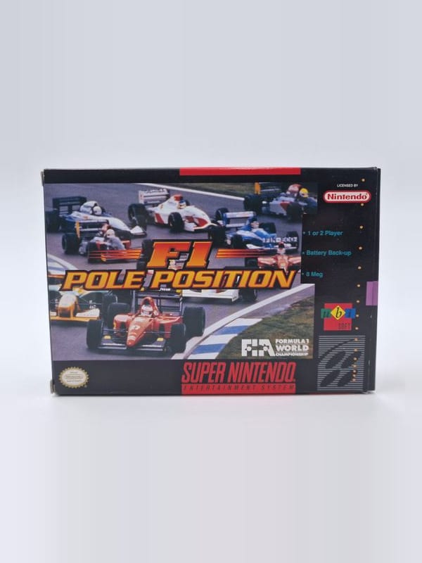 F1 Pole Position — Nintendo SNES US