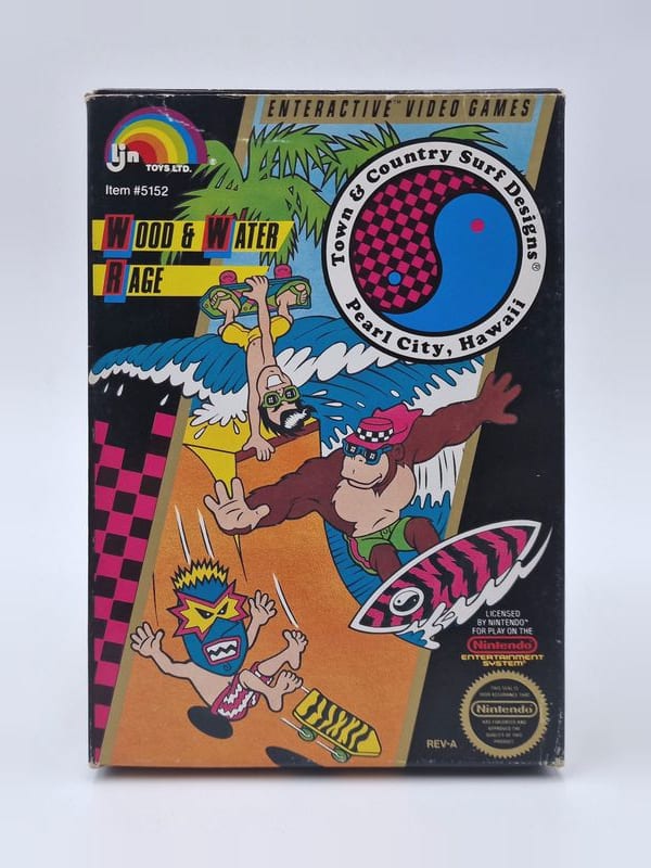 Town & Country Surf Designs: Wood & Water Rage — Nintendo NES / FC US (vendu)
