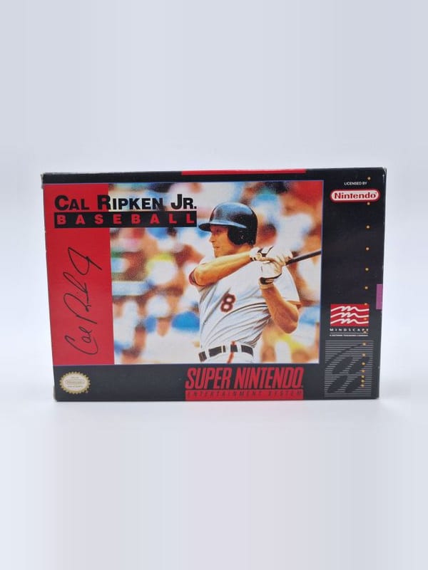 Cal Ripken Jr. Baseball — Nintendo SNES US