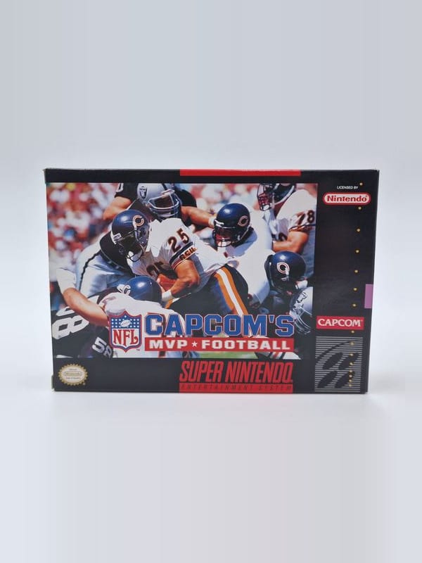 Capcom's MVP Football — Nintendo SNES US (vendu)