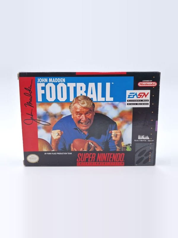 John Madden Football — Nintendo SNES US