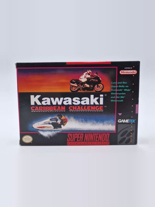 Kawasaki Caribbean Challenge — Nintendo SNES US (vendu)