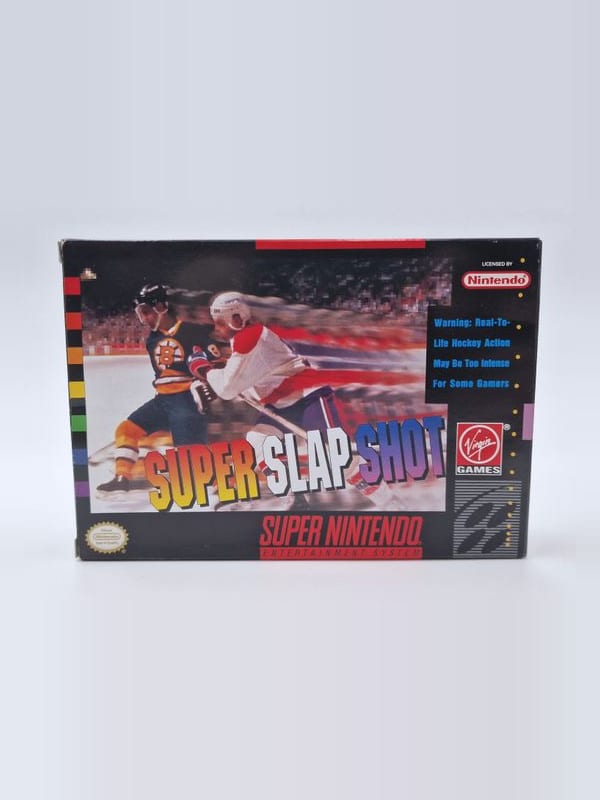 Super Slap Shot — Nintendo SNES US (vendu)