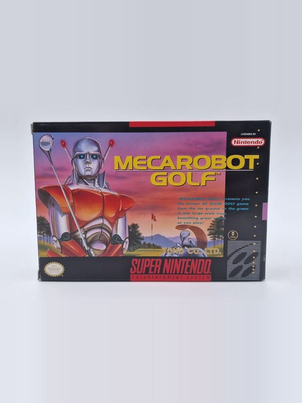 Mecarobot Golf — Nintendo SNES US