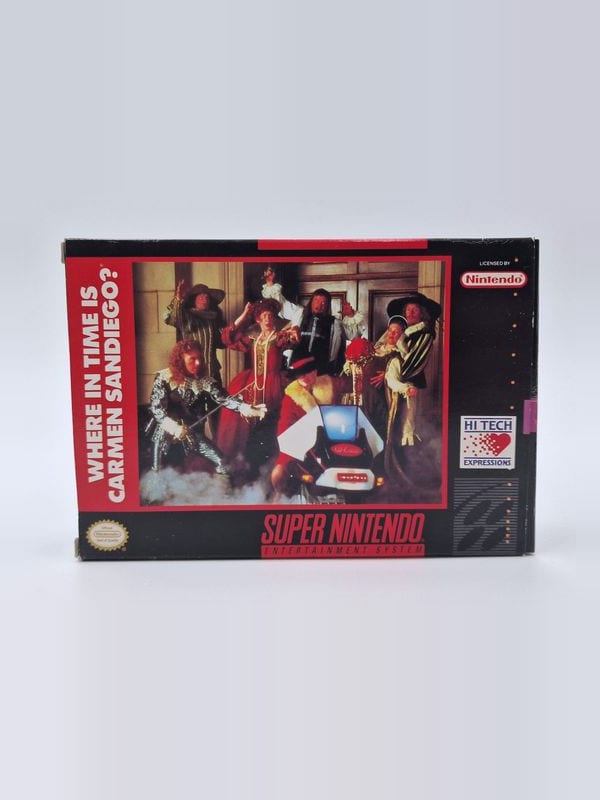 Where in Time is Carmen Sandiego? — Nintendo SNES US
