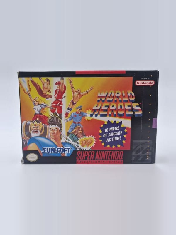 World Heroes — Nintendo SNES US